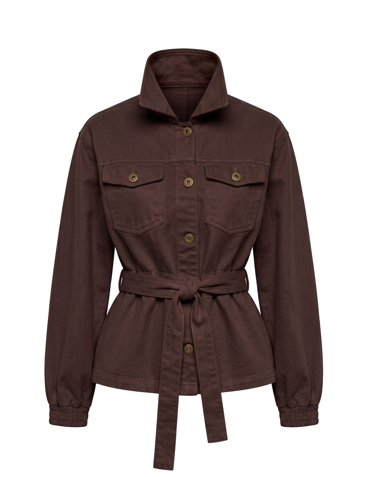 Jaqueta Emma Denim Marrom