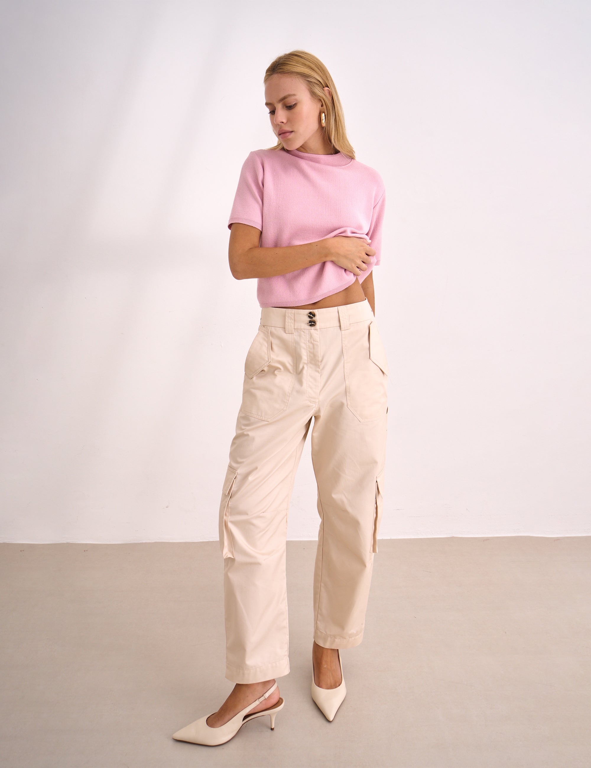 Blusa Aurora Tricot Rosa