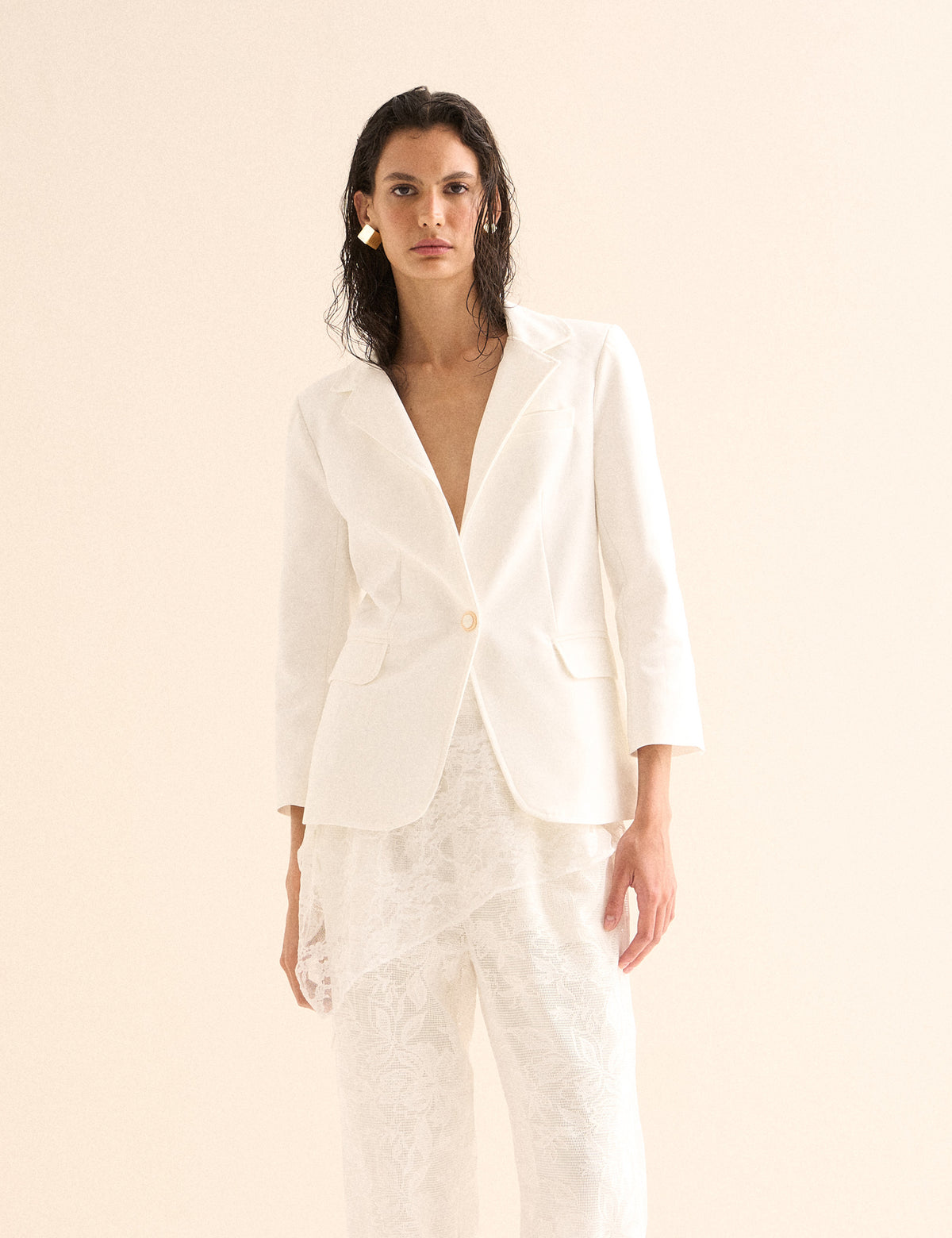 Blazer Helena Alfaiataria Off White