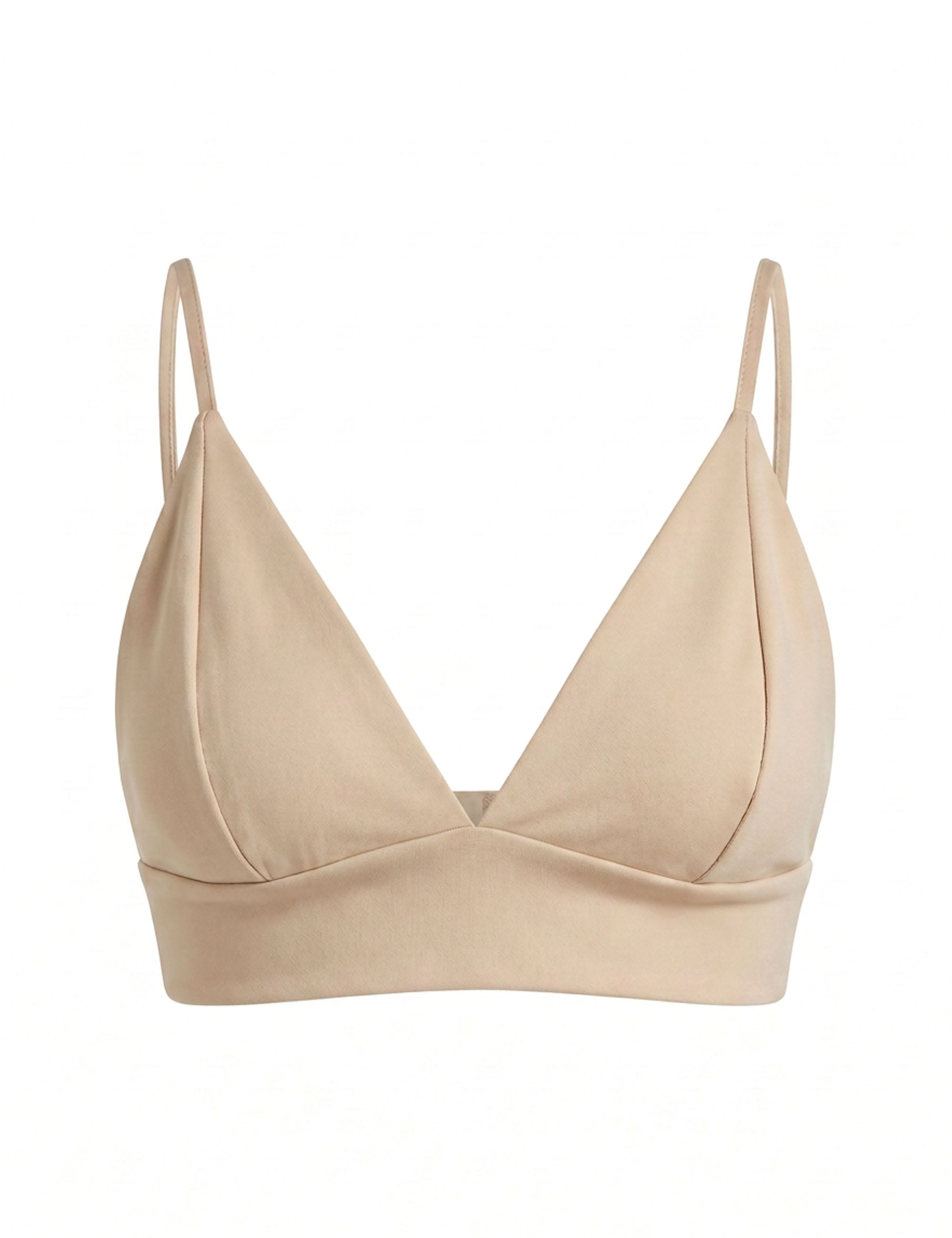 Top Celina Malha Bege
