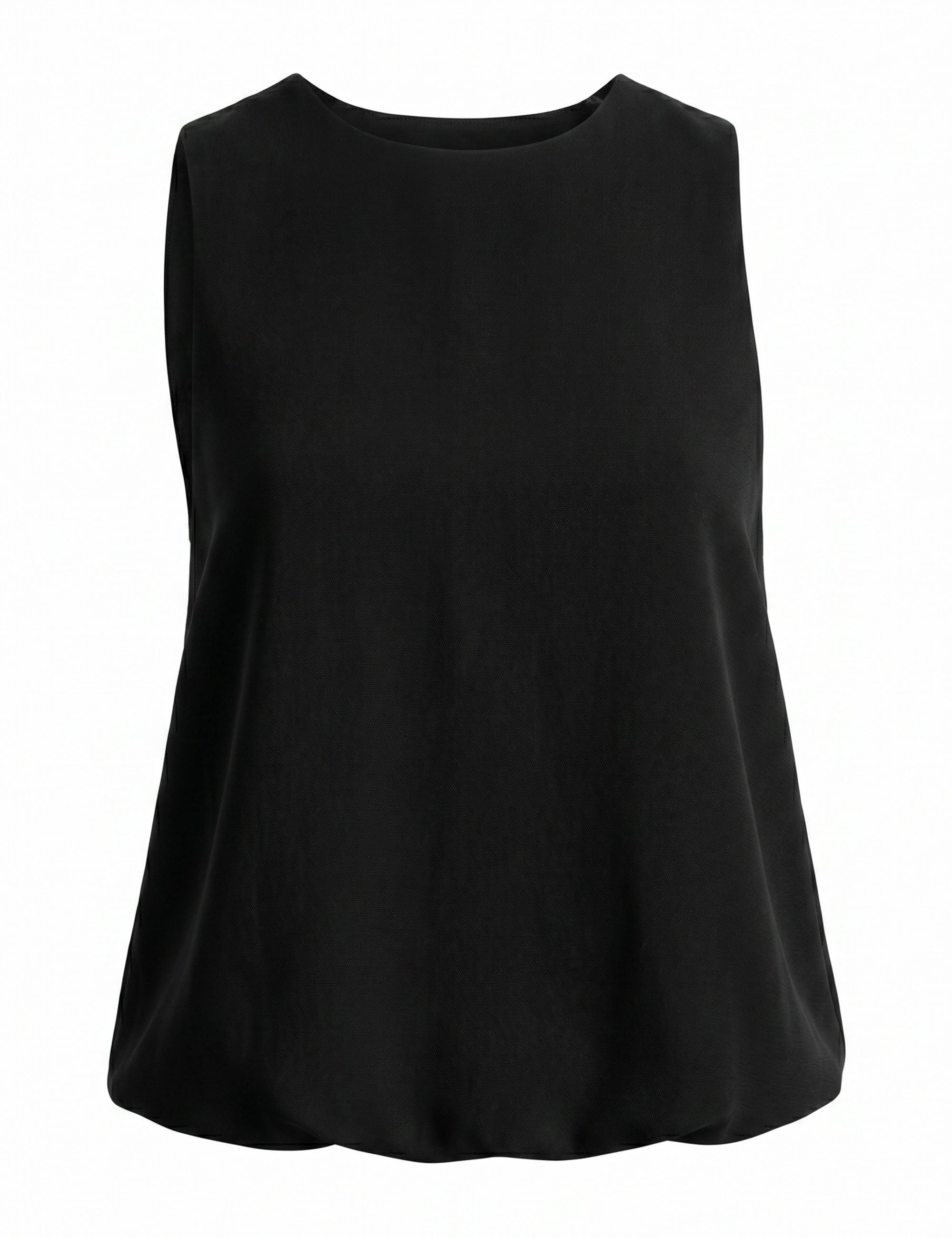 Blusa Velvet Crepe Alfaiataria Preto