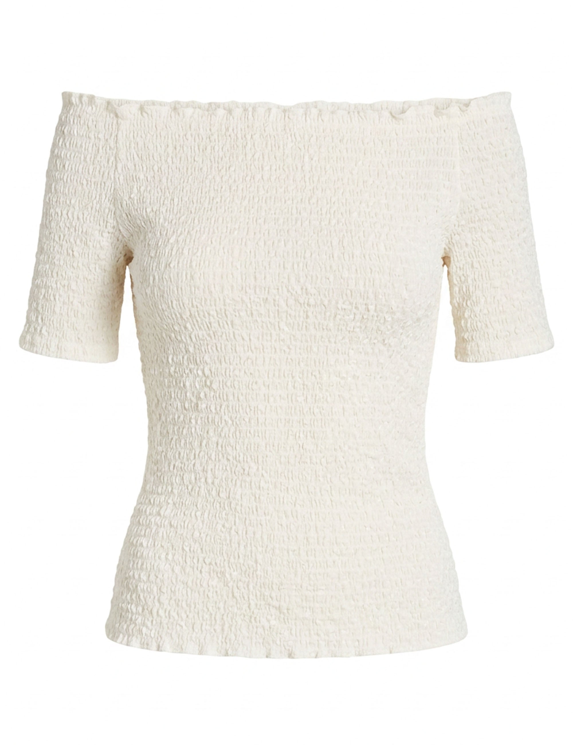 Blusa Mia Plissada Off White