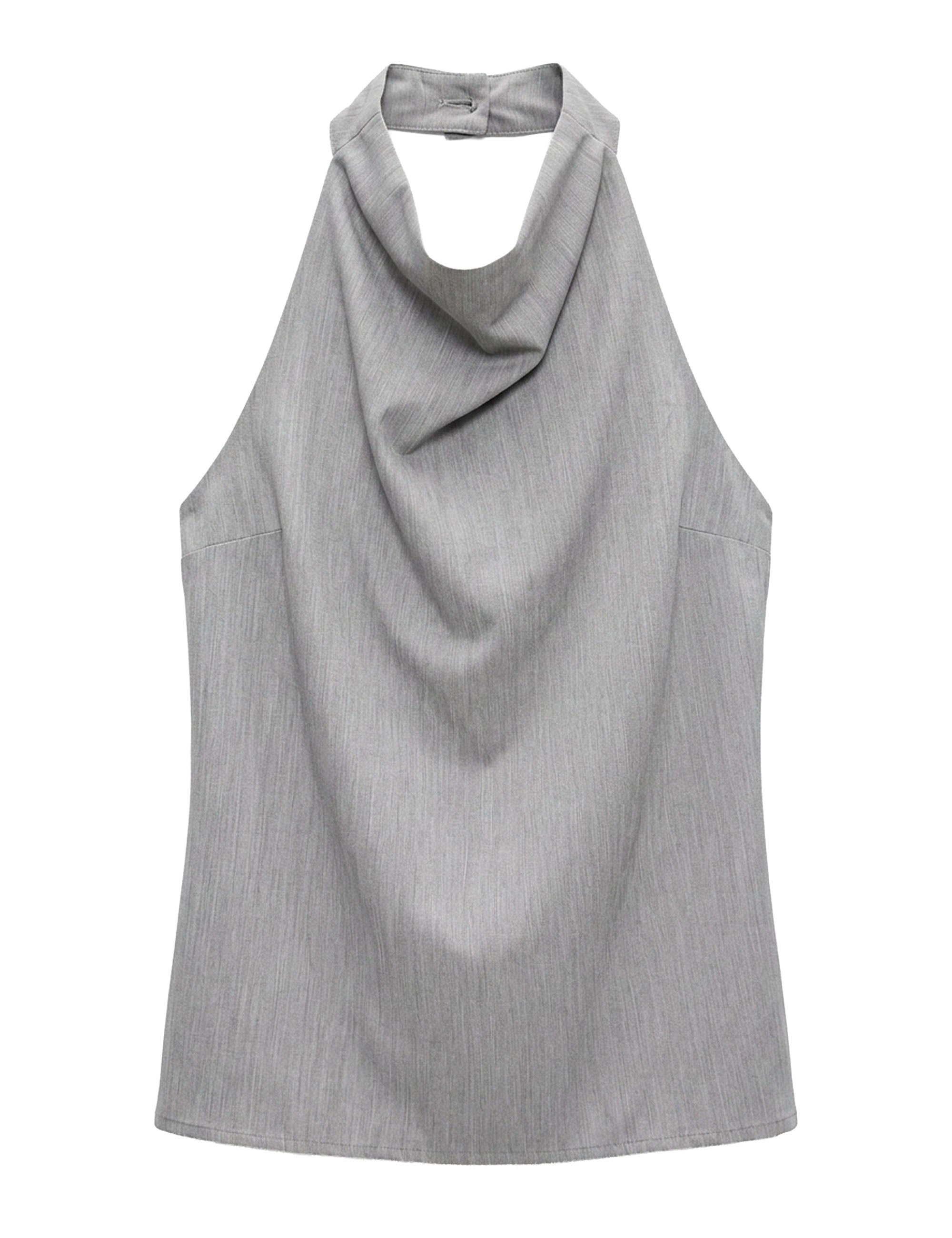 Blusa Andreia Alfaiataria Cinza