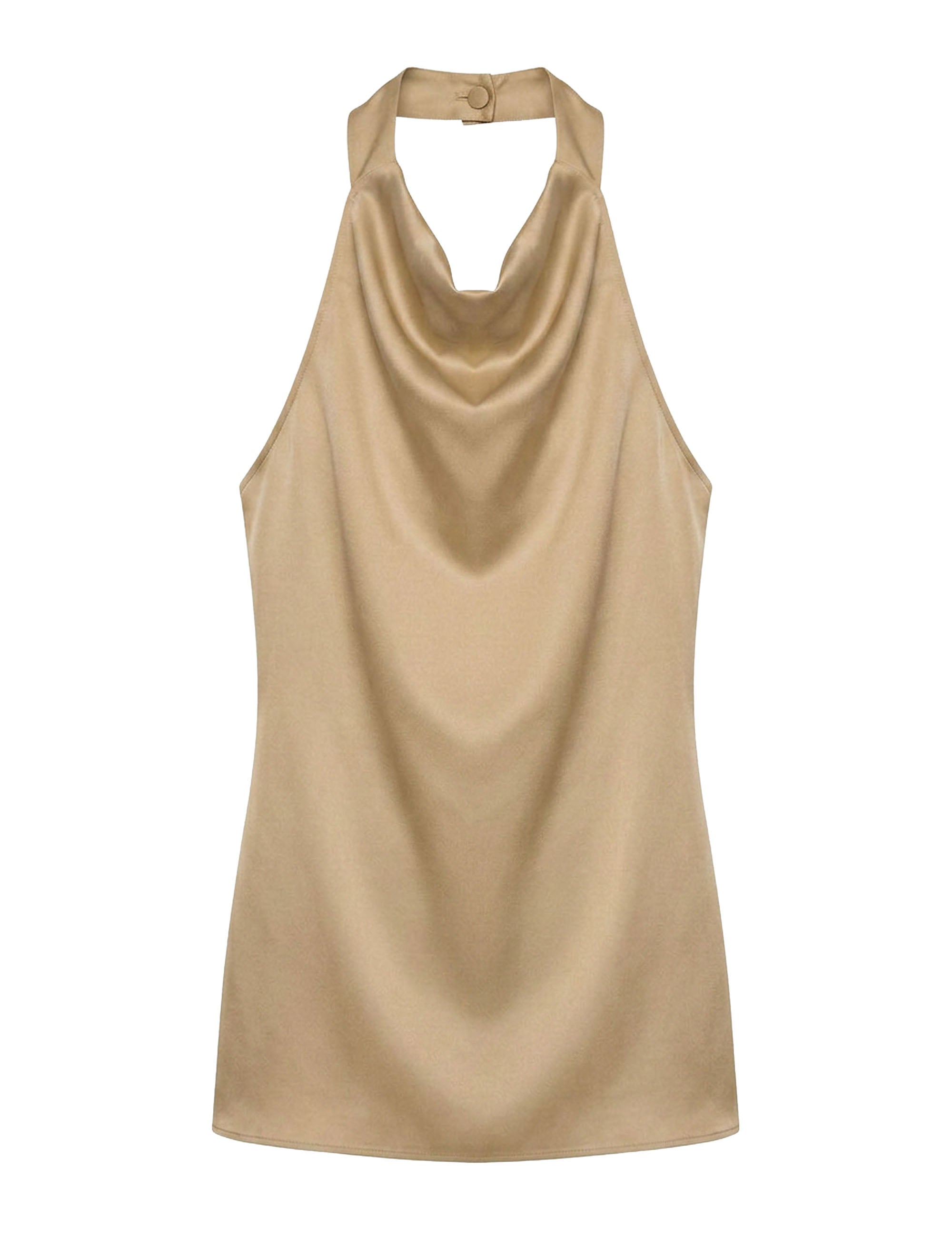 Blusa Lauren Cetim Bege