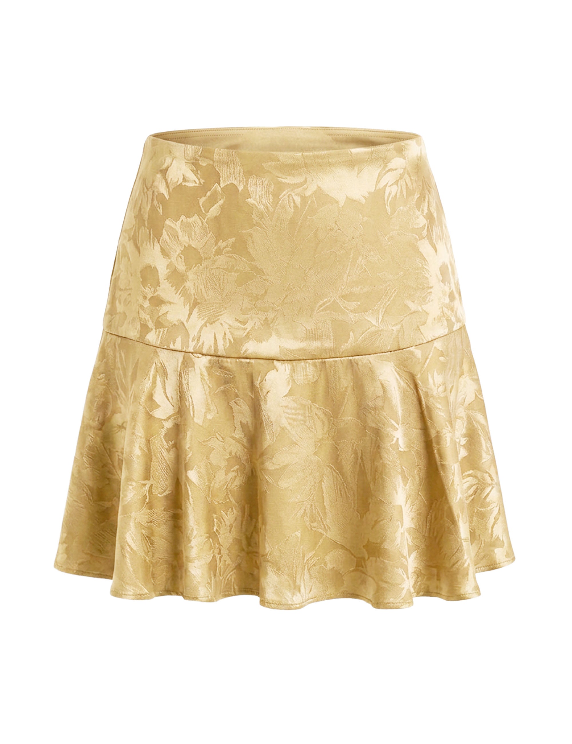 Saia Pietra Jacquard Mostarda