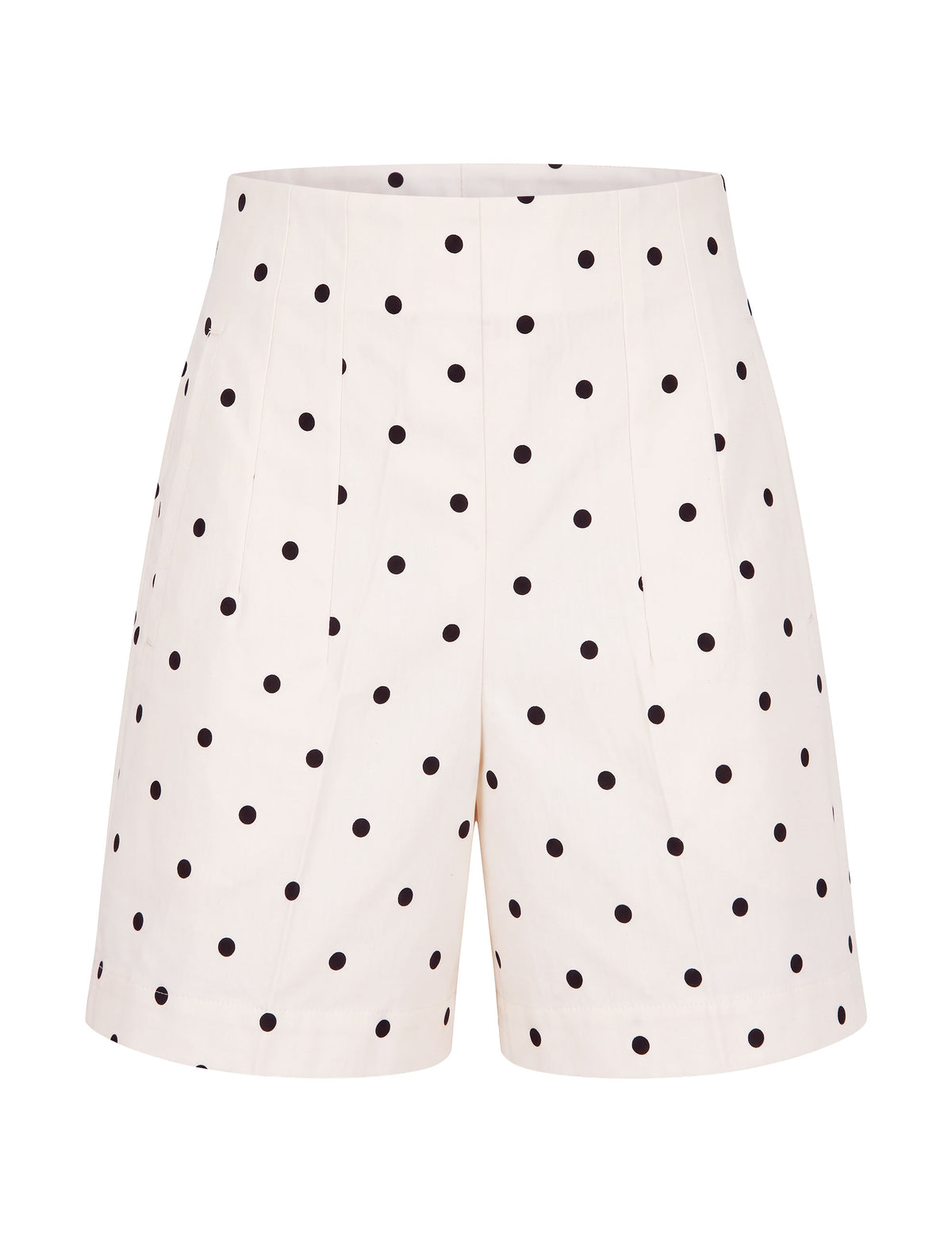 Shorts Poka Tricoline Off White