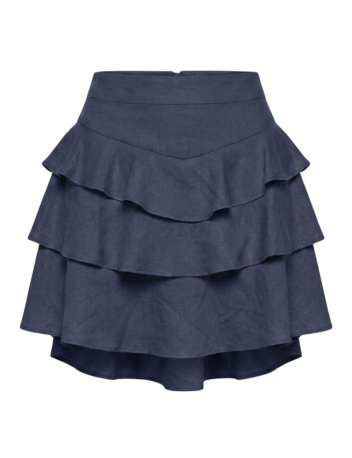 Shorts Saia Lucy Viscolinho Marinho