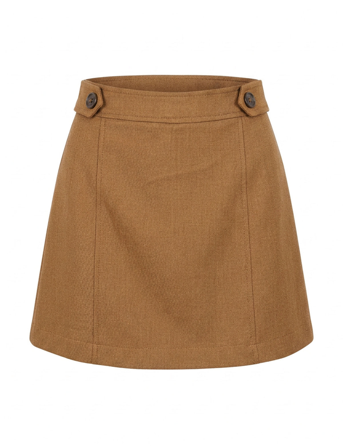 Shorts Saia Saskia Alfaiataria Mocha