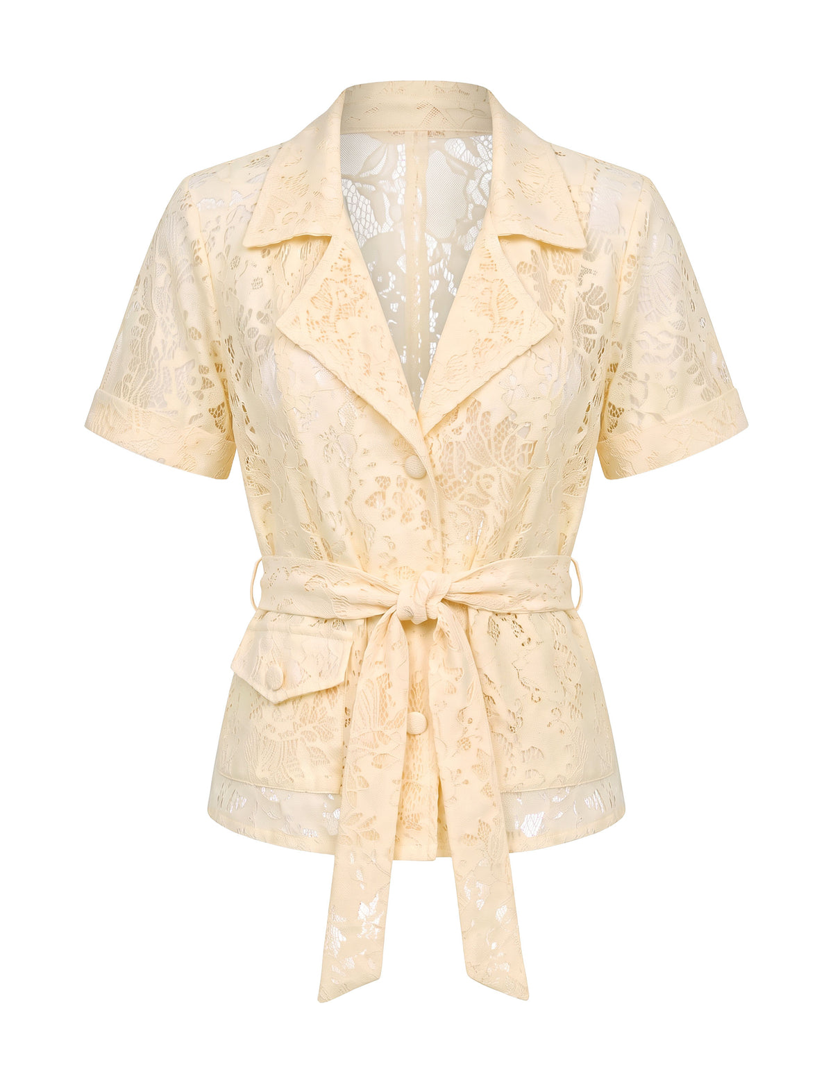 Casaqueto Renda Off White