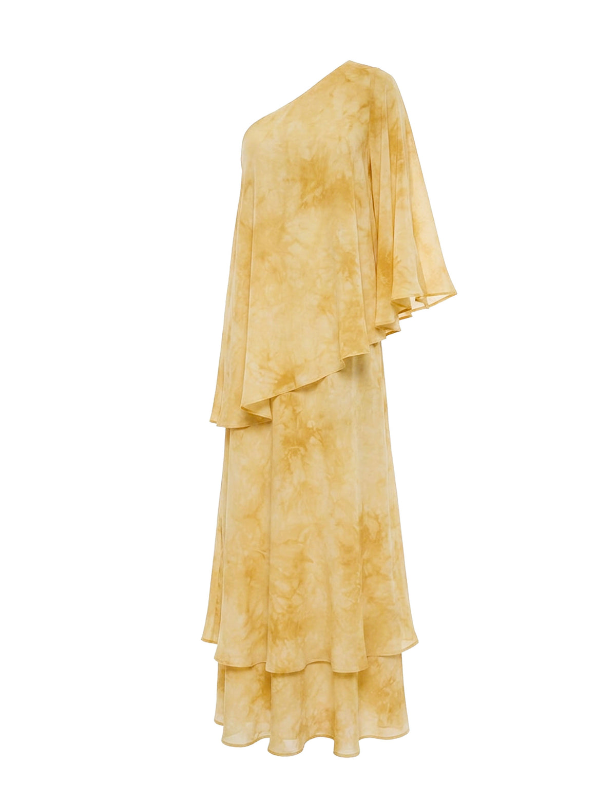Vestido Adriane Tie Dye Amarelo