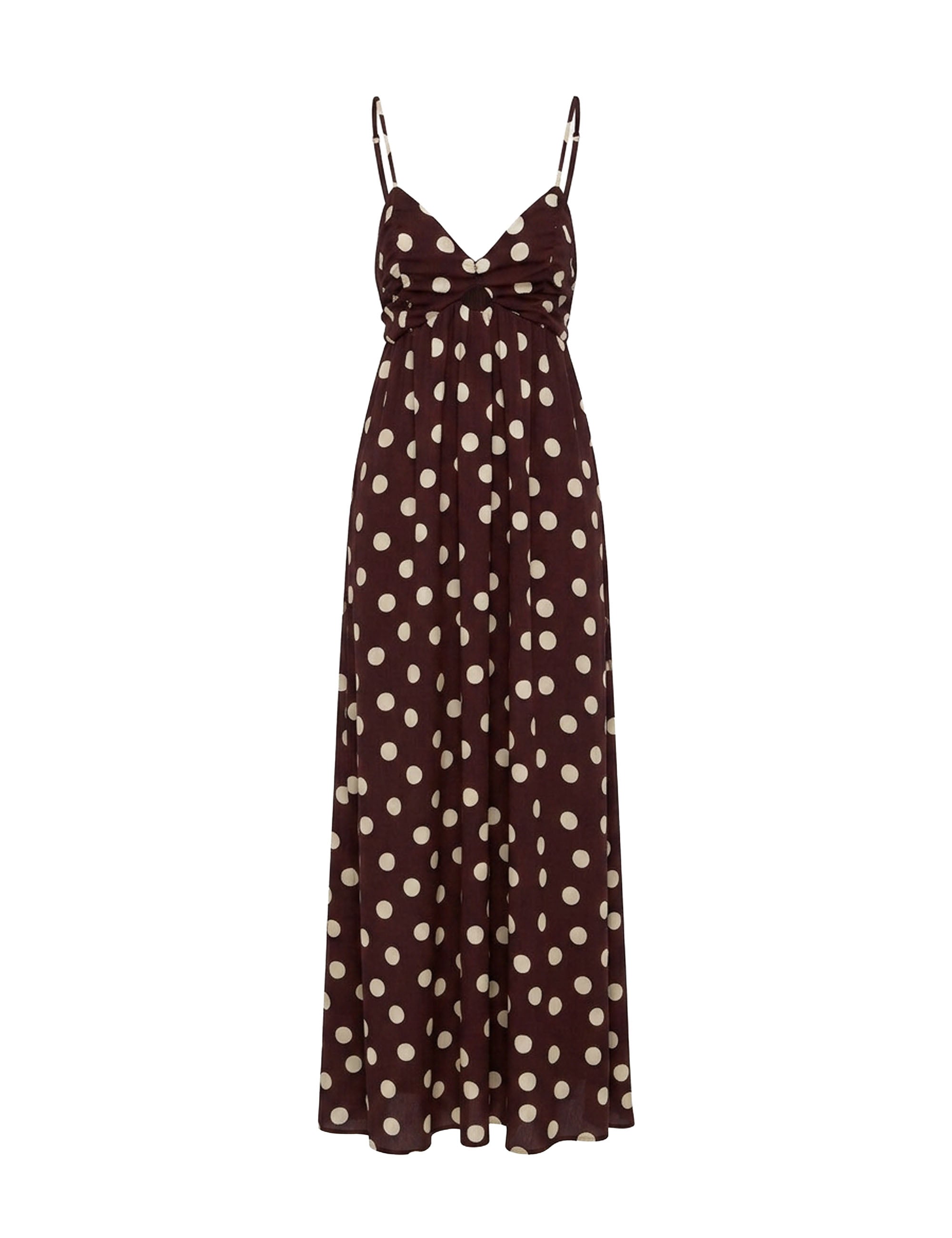 Vestido Lissa Poá Beringela