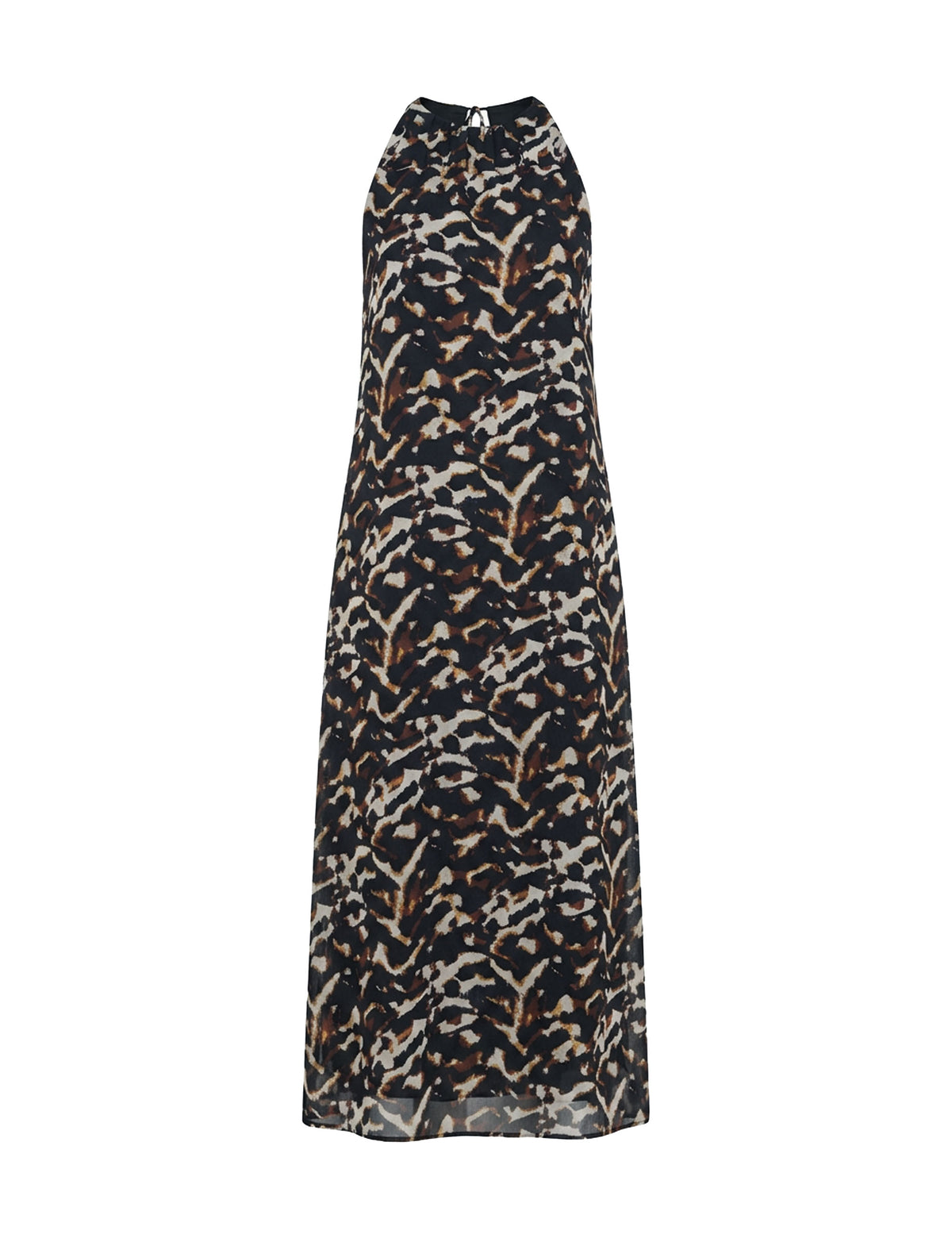 Vestido Ariana Georgette Preto