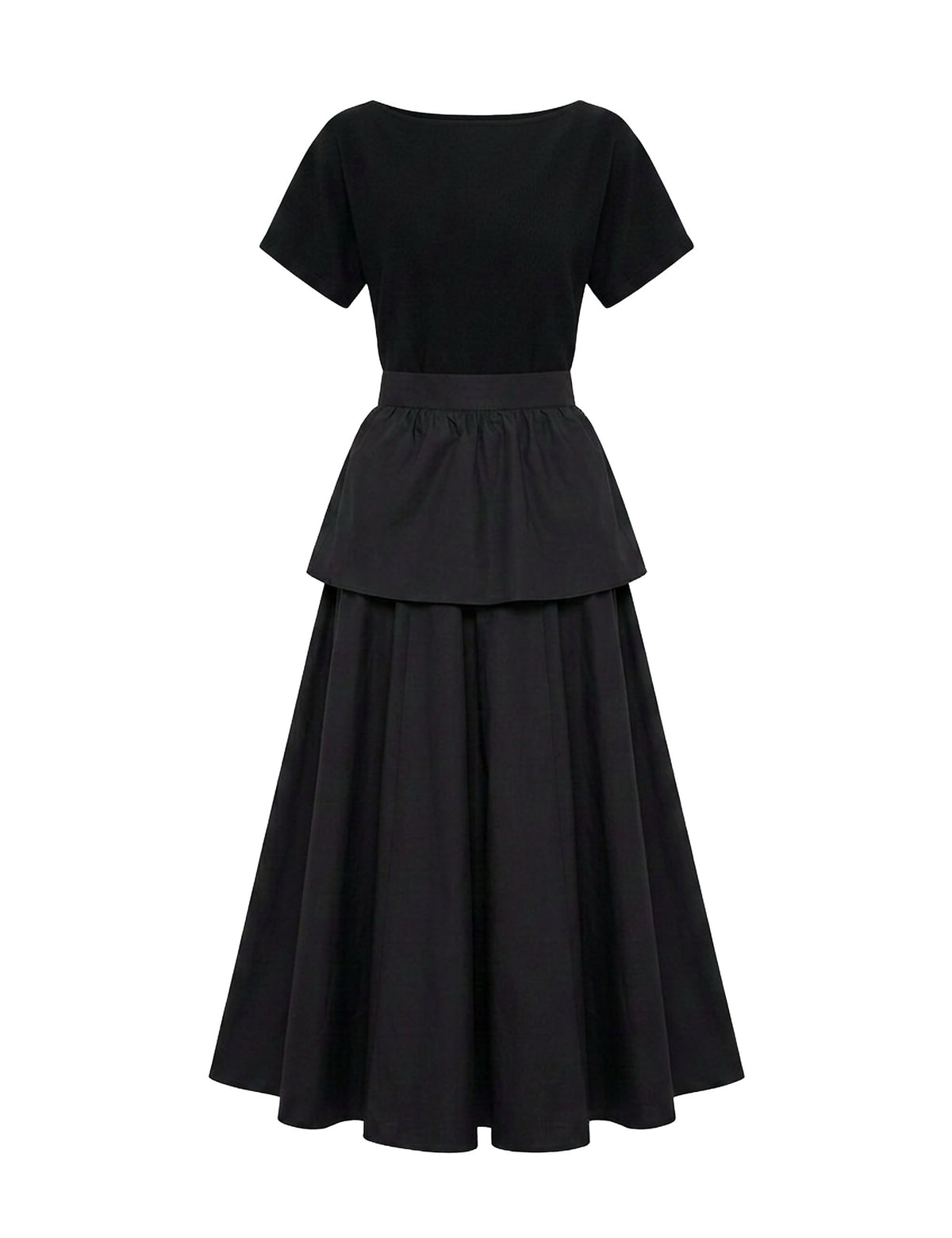Vestido Manon Tweed Preto