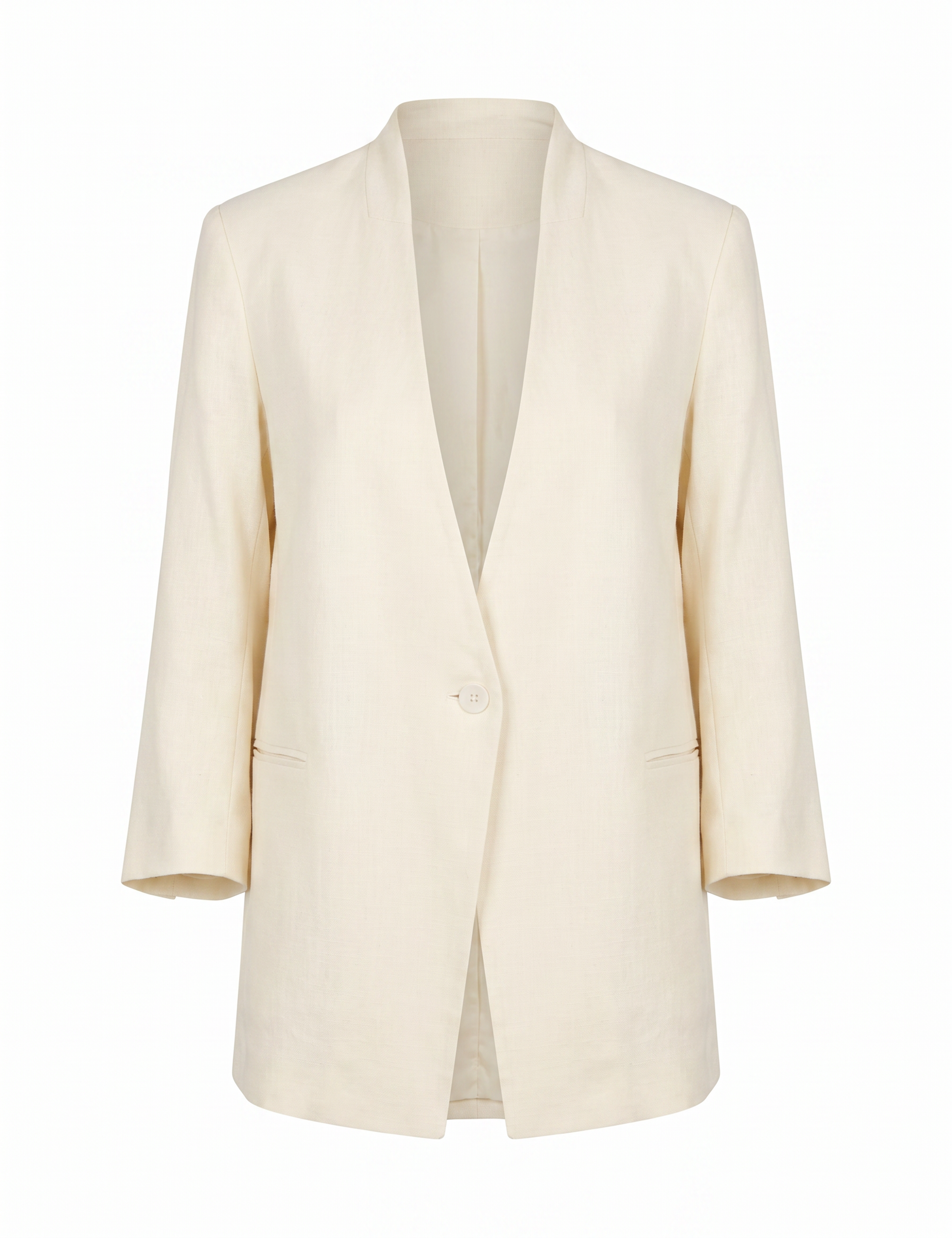 Blazer Diana Alfaiataria Areia