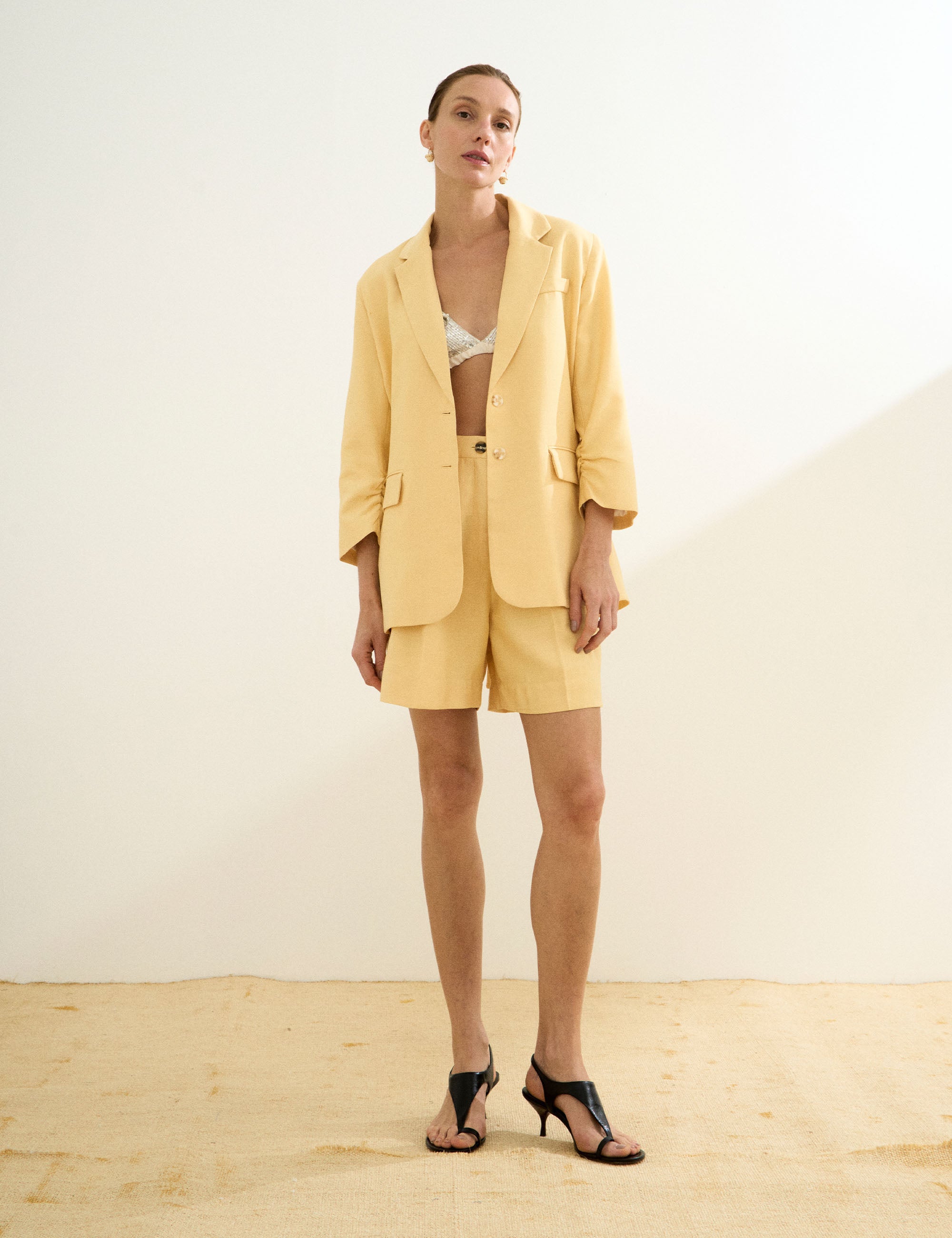 Blazer Alexandra Liocel Amarelo