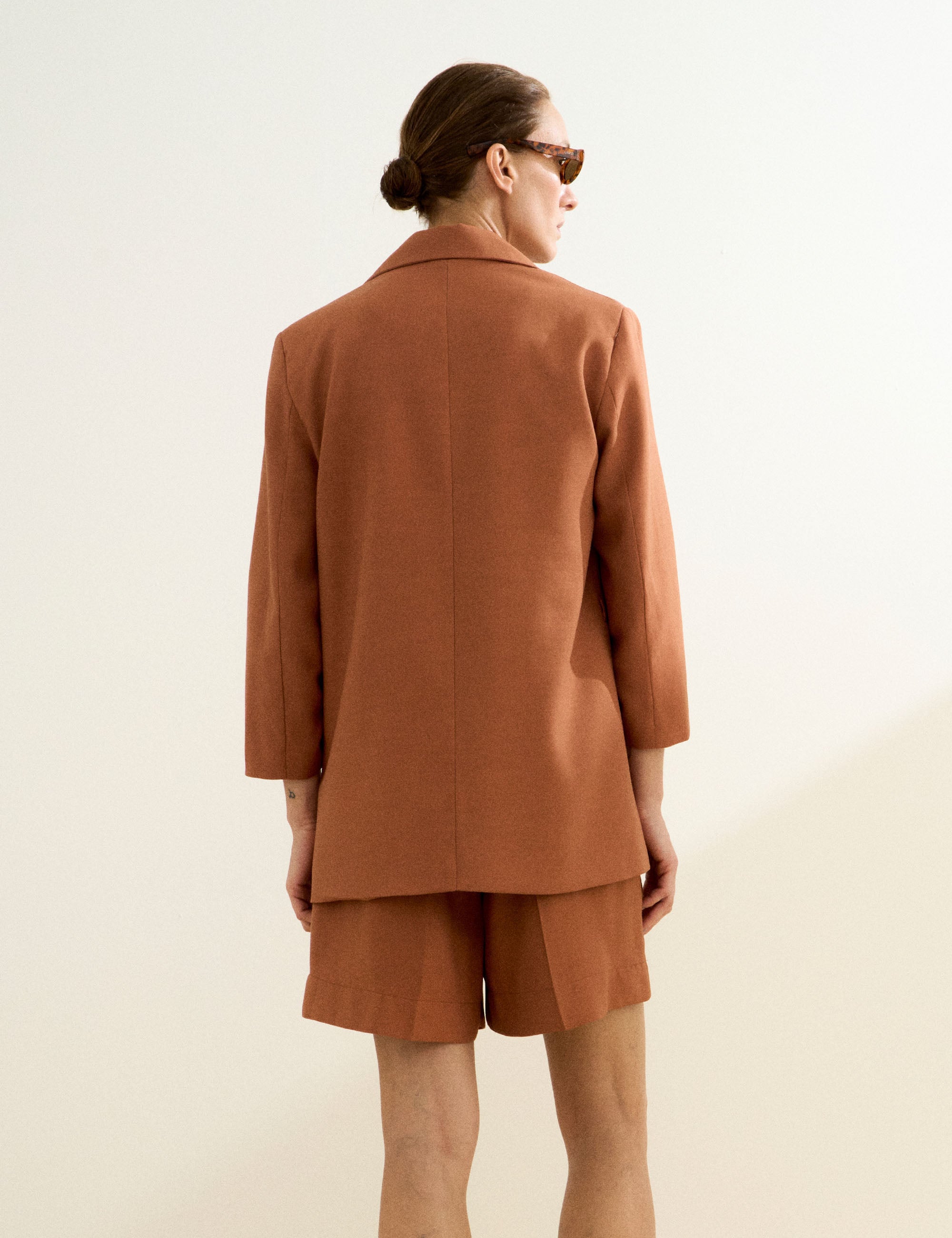 Blazer Alexandra Liocel Marrom