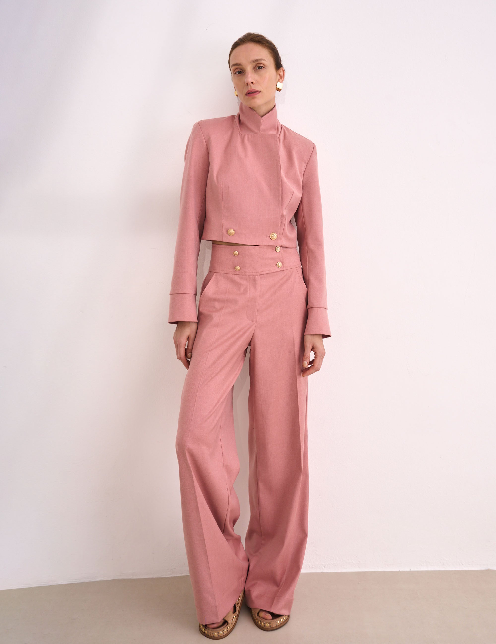 Blazer Alice Alfaiataria Rose