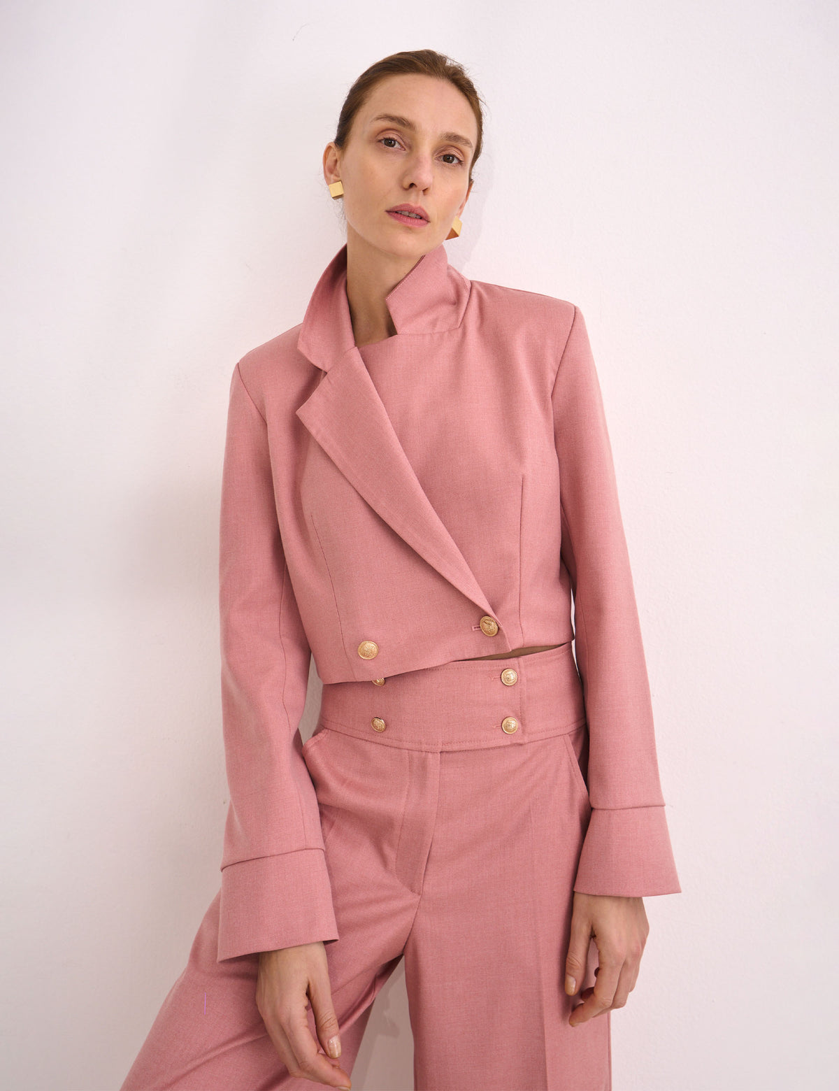 Blazer Alice Alfaiataria Rose