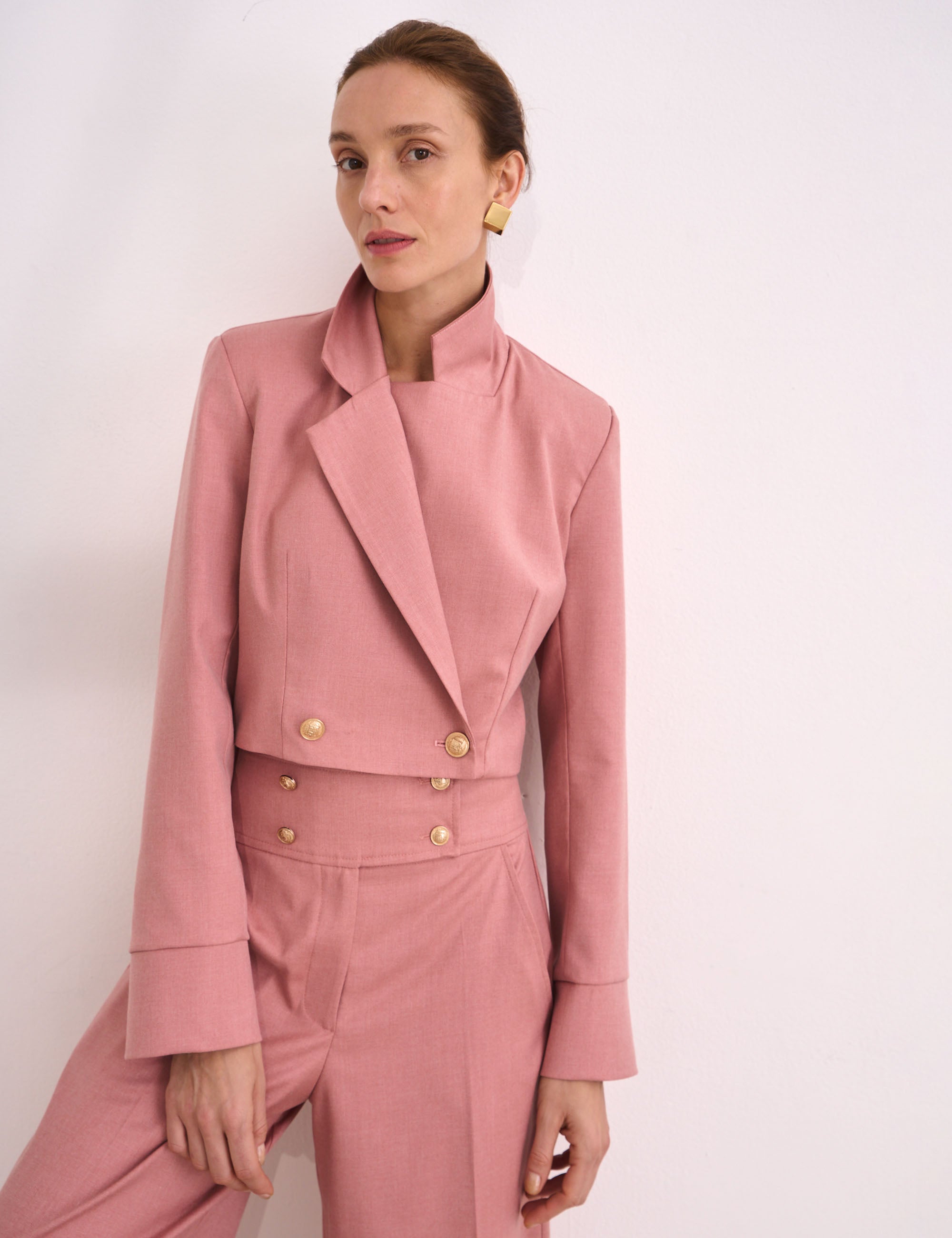 Blazer Alice Alfaiataria Rose