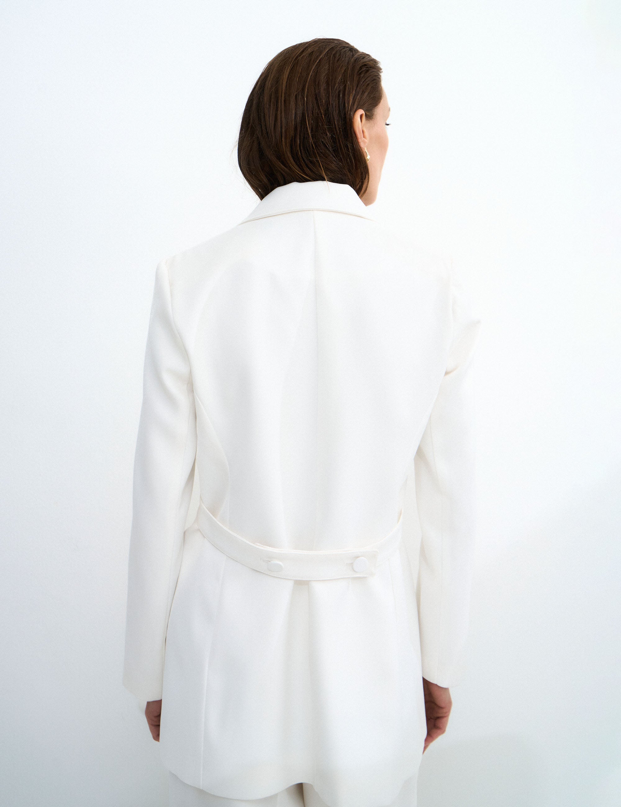Blazer Ana Alice Alfaiataria Off White