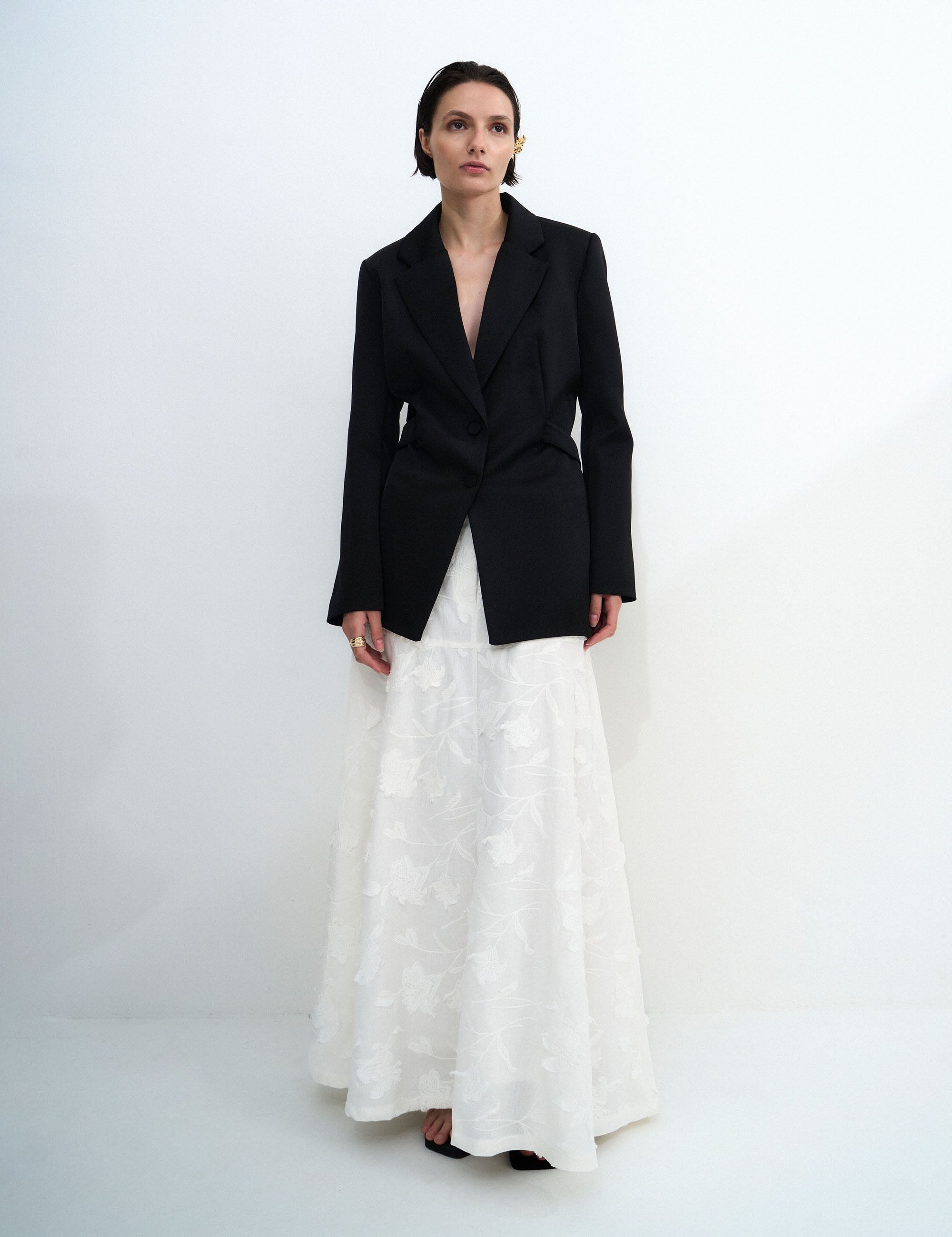 Blazer Ana Alice Alfaiataria Preto