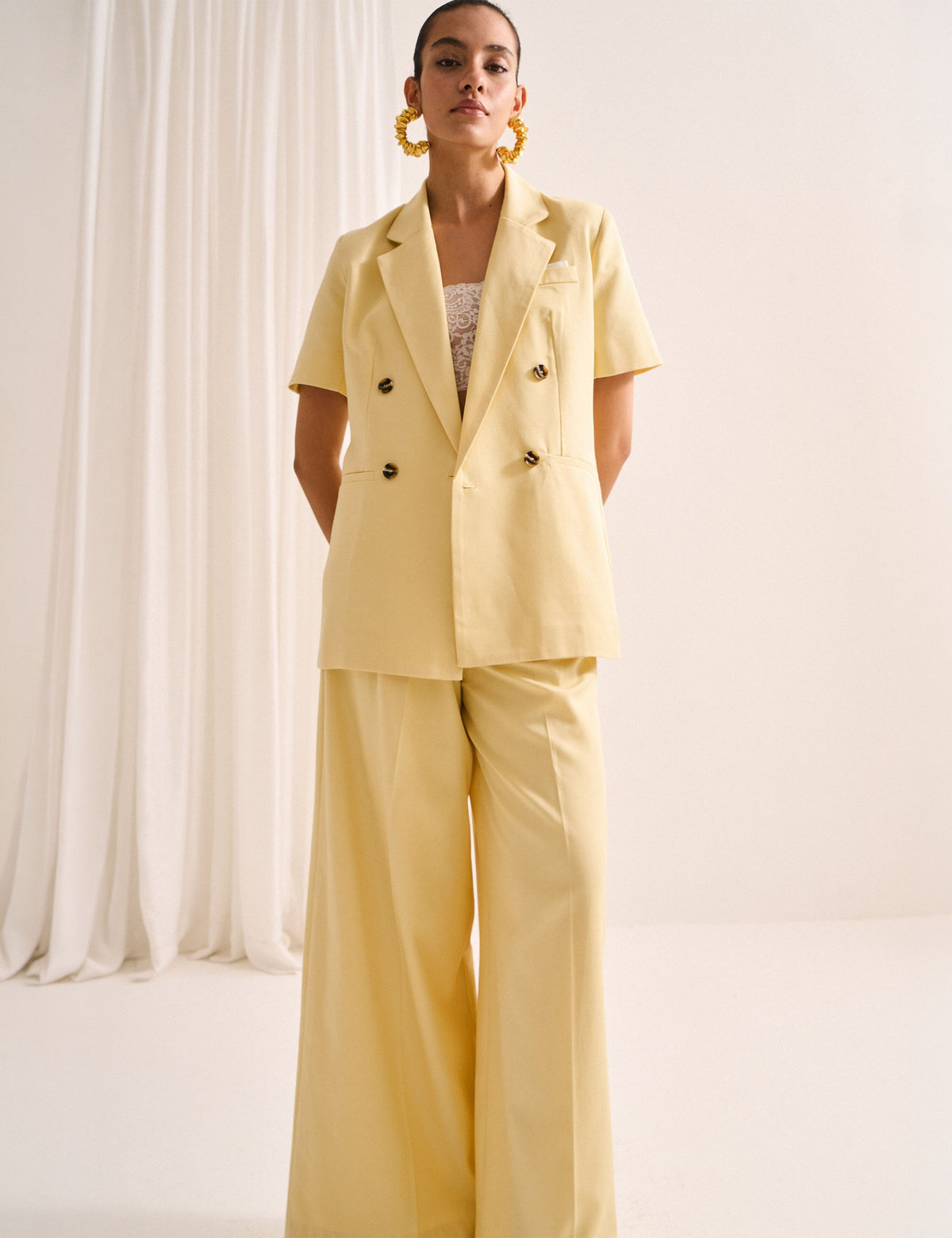 Blazer Arielle Liocel Amarelo