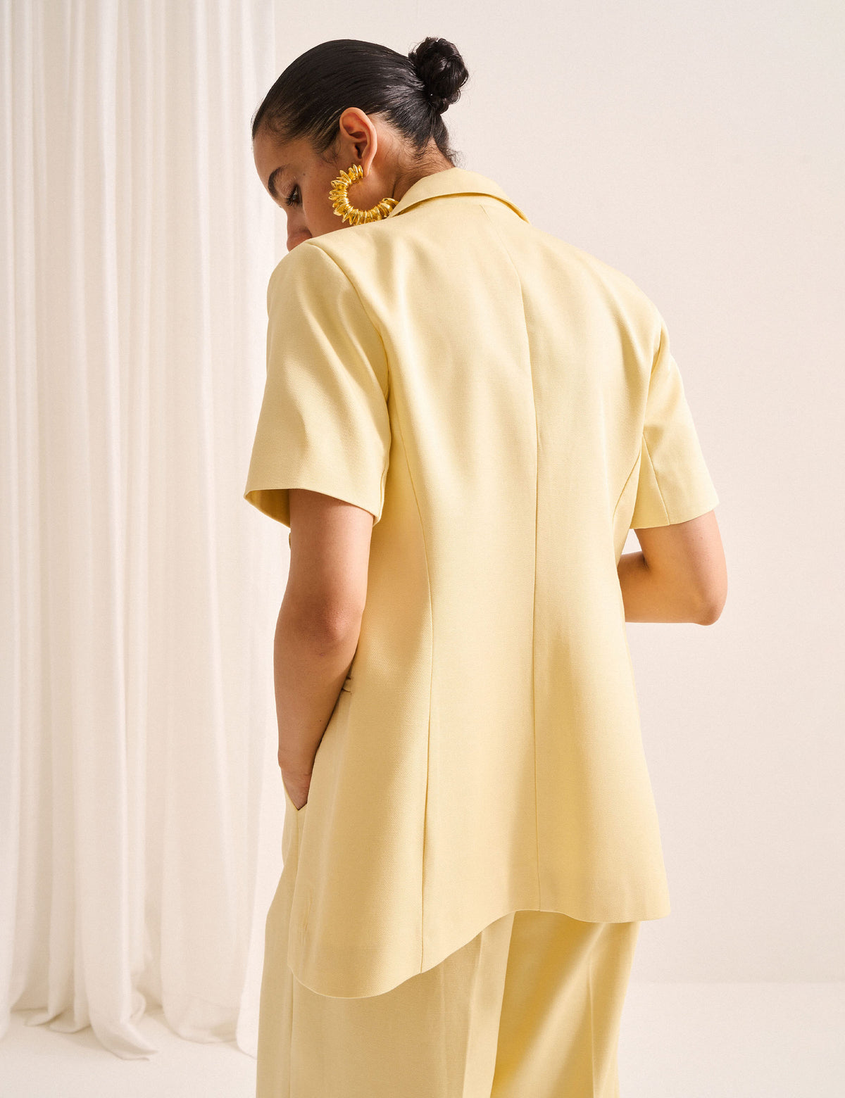Blazer Arielle Liocel Amarelo