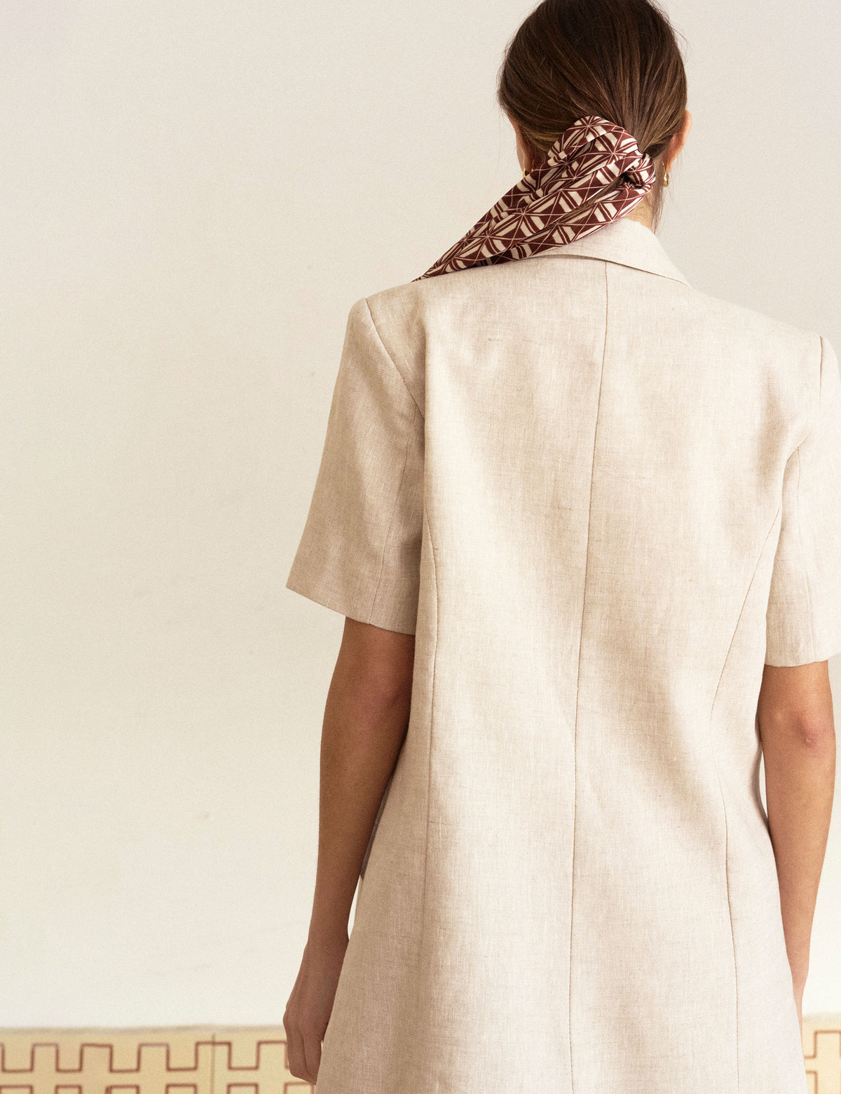 Blazer Evelyn Linho Natural