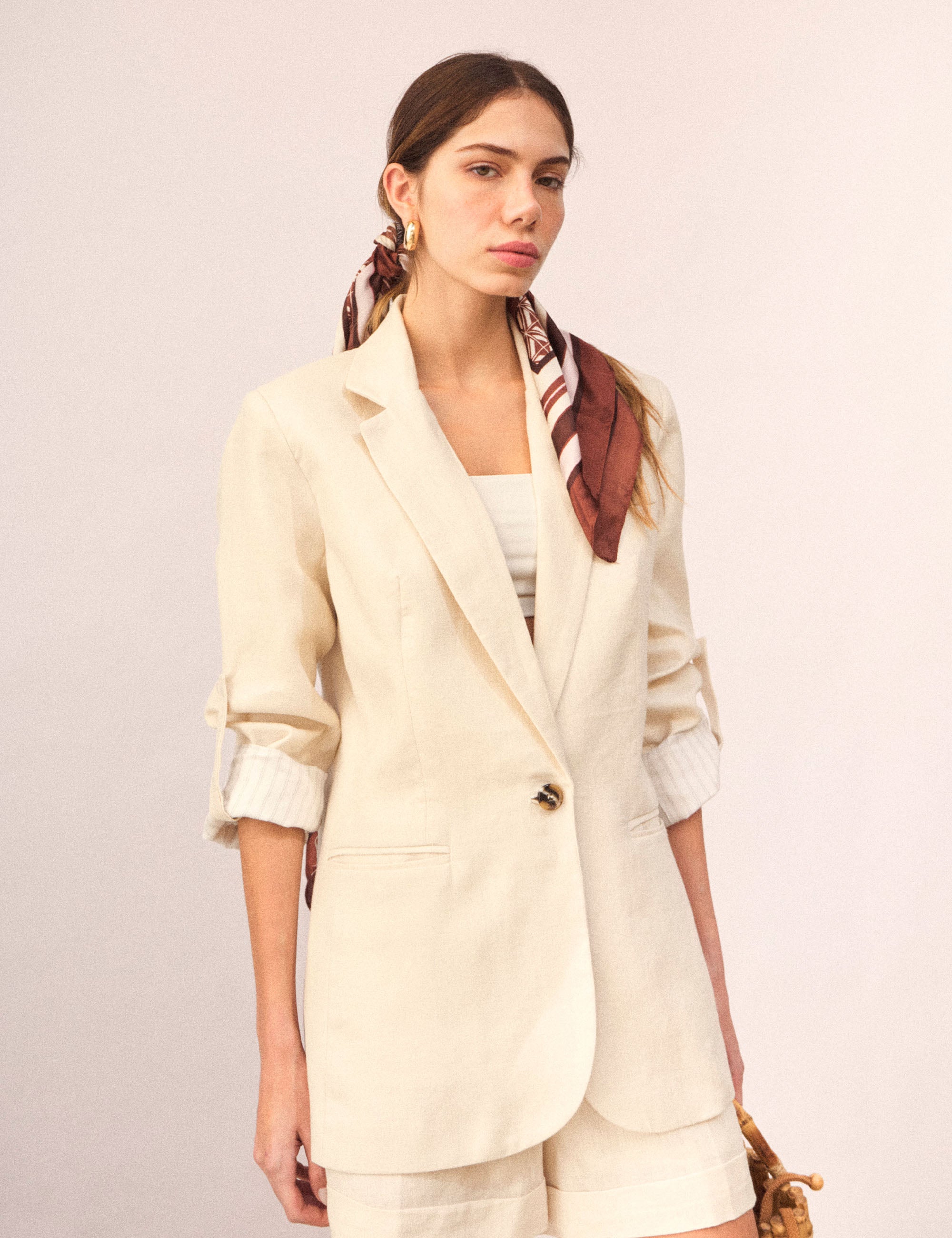 Blazer Ipanema Linho Areia