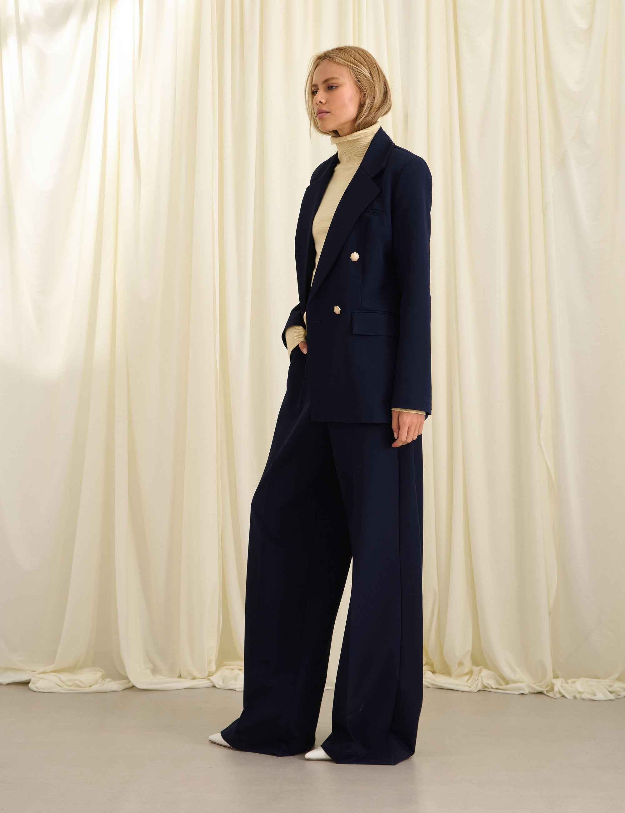 Blazer Liege Alfaiataria Marinho