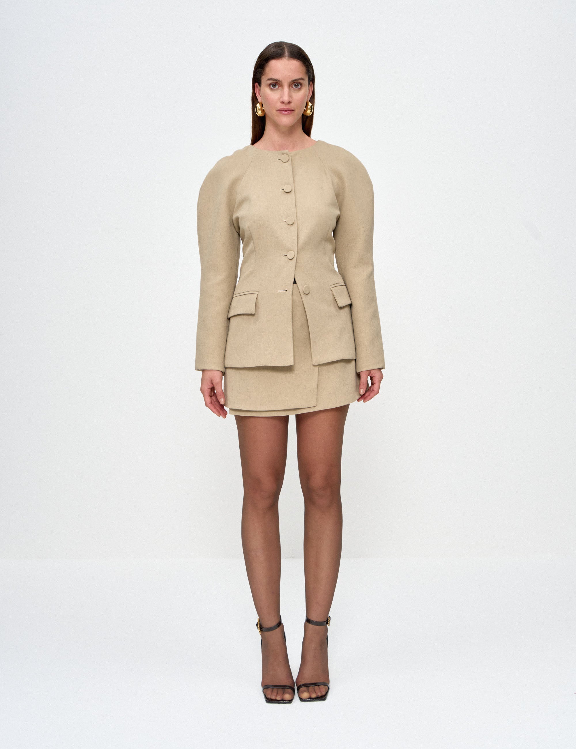 Blazer Nelly Tweed Fendi