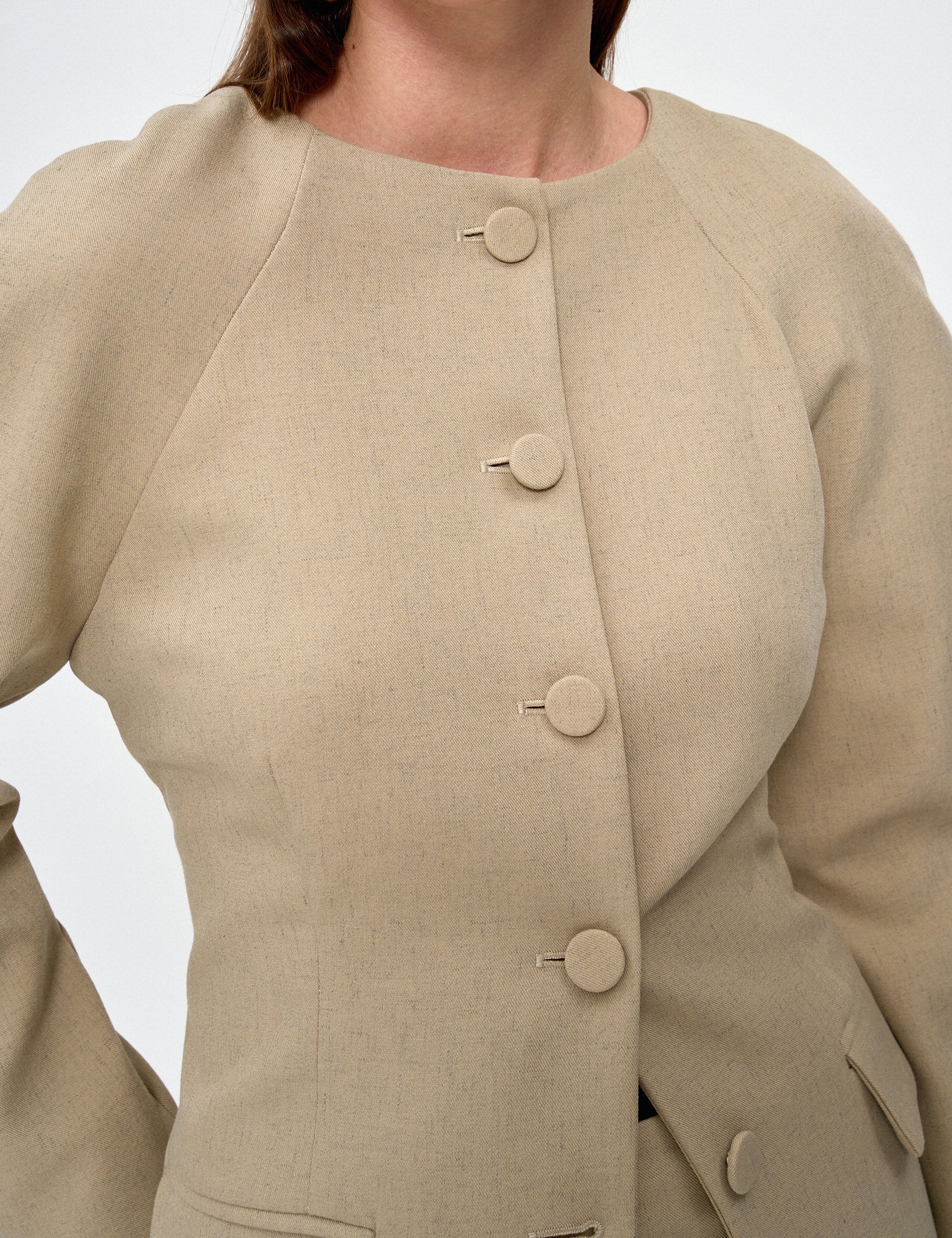 Blazer Nelly Tweed Fendi