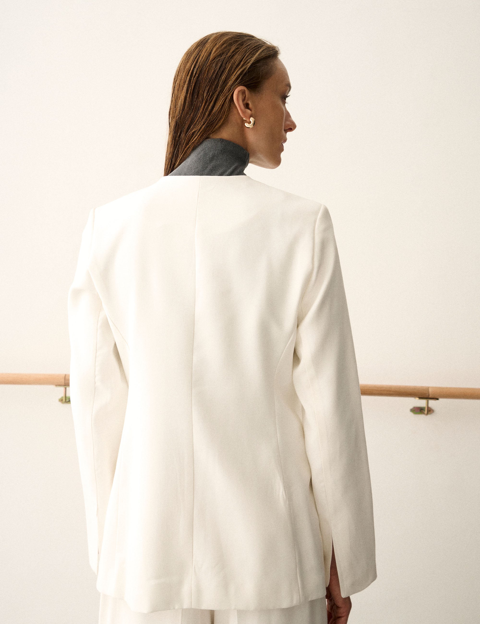 Blazer Olivia Alfaiataria Off White