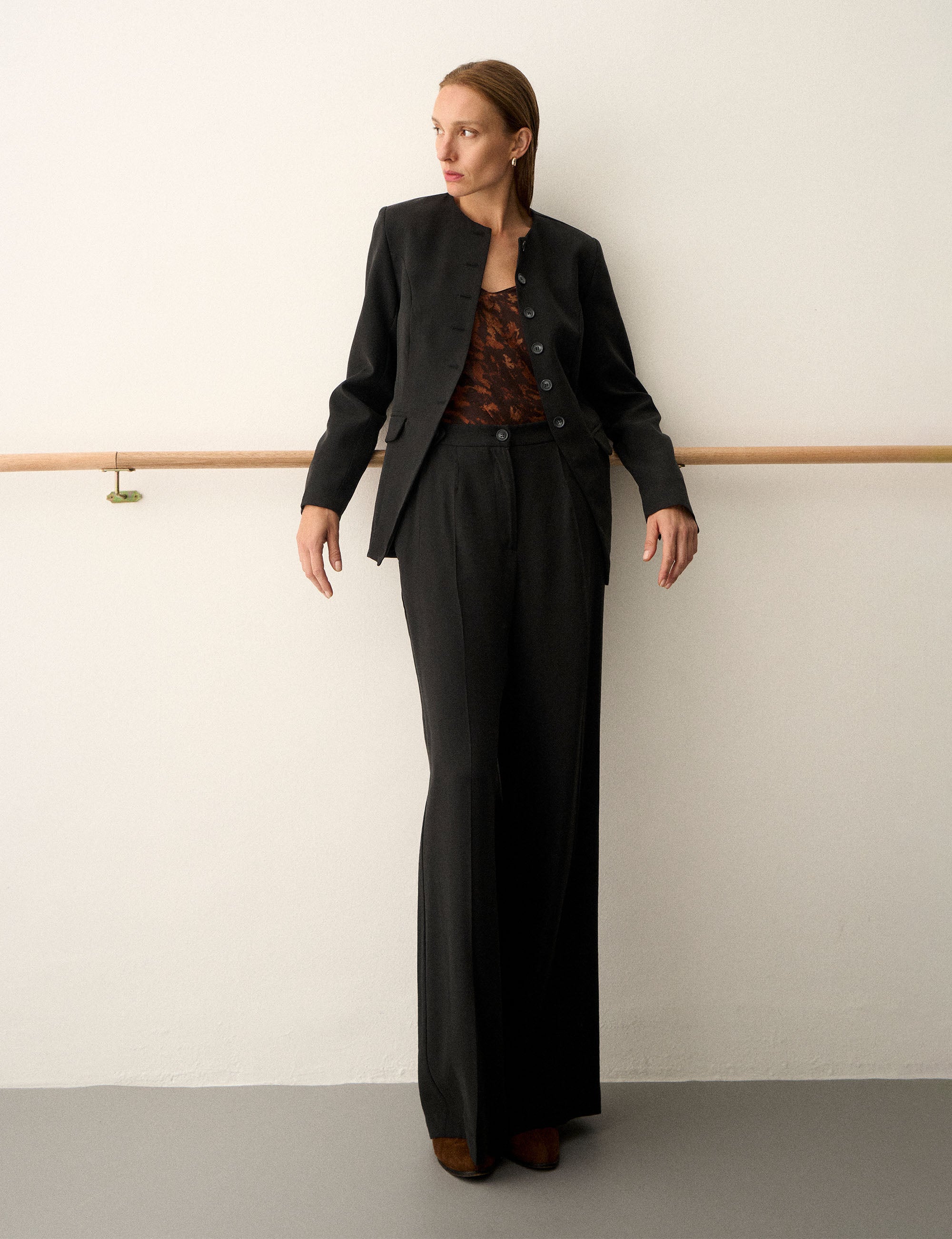 Blazer Olivia alfaiataria Preto