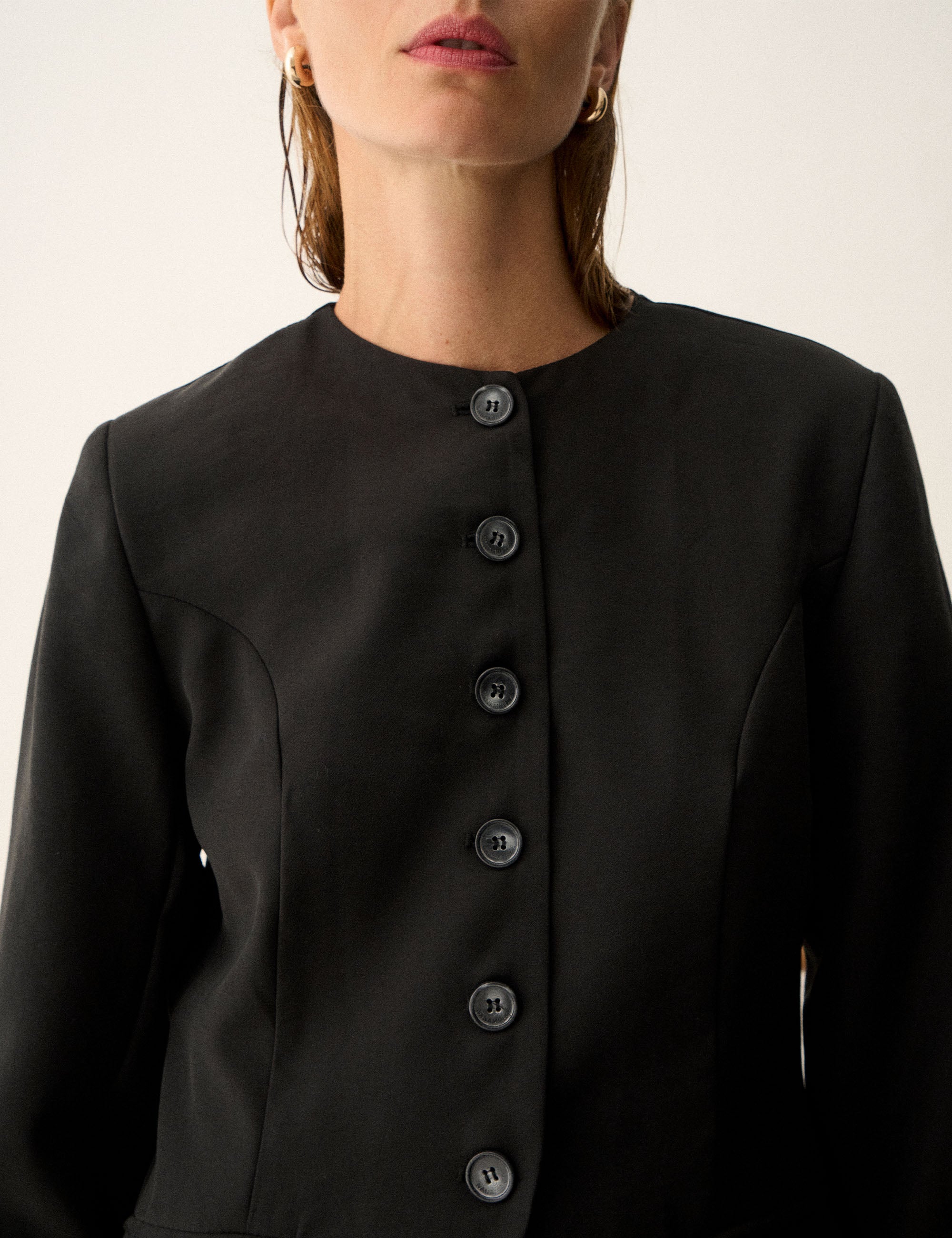 Blazer Olivia alfaiataria Preto