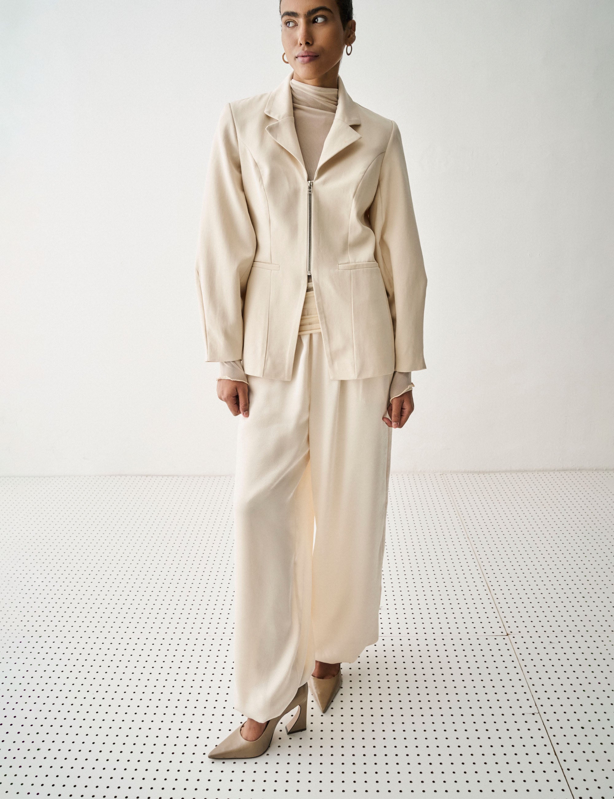 Blazer Sanne Sarja Areia