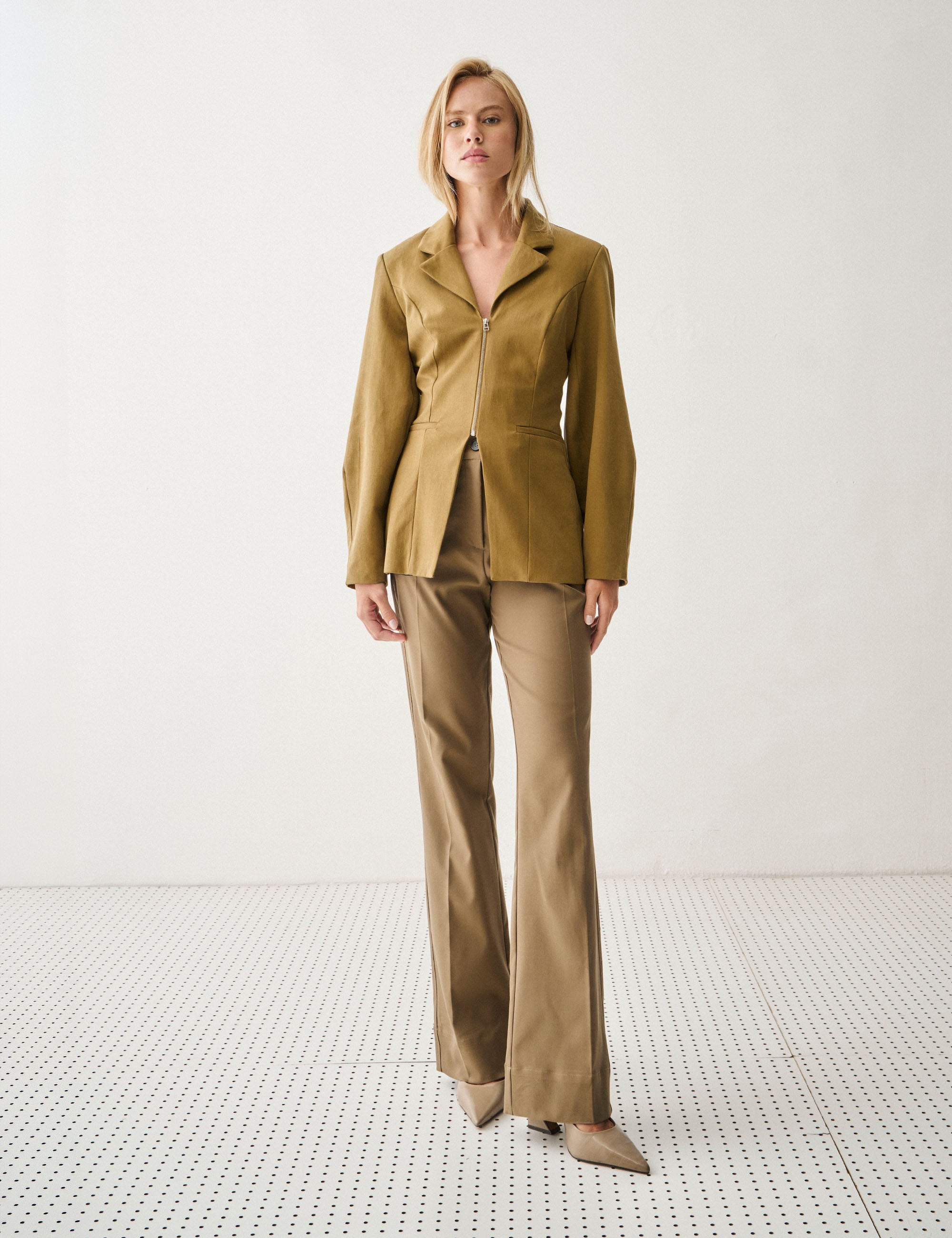 Blazer Sanne Sarja Oliva