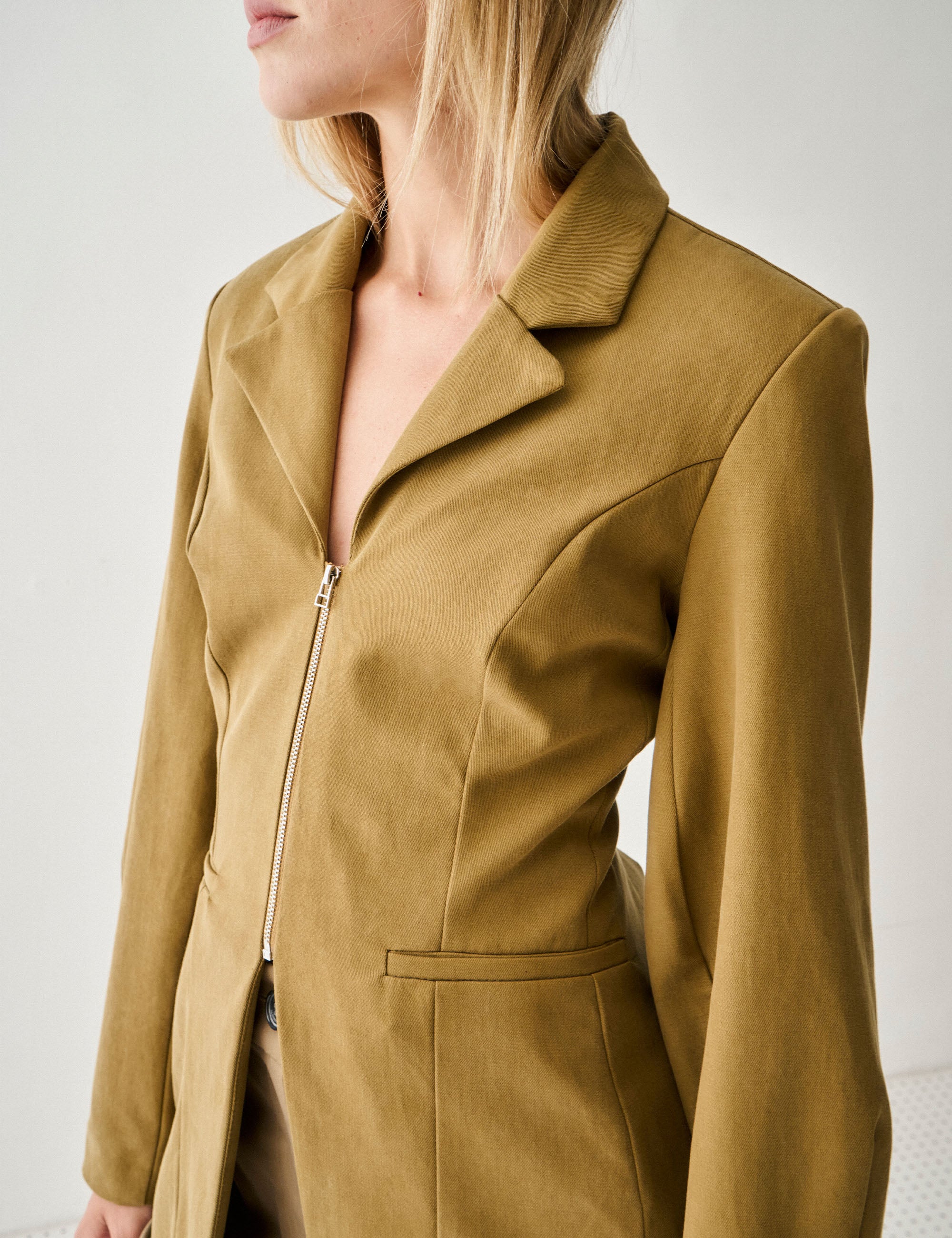Blazer Sanne Sarja Oliva