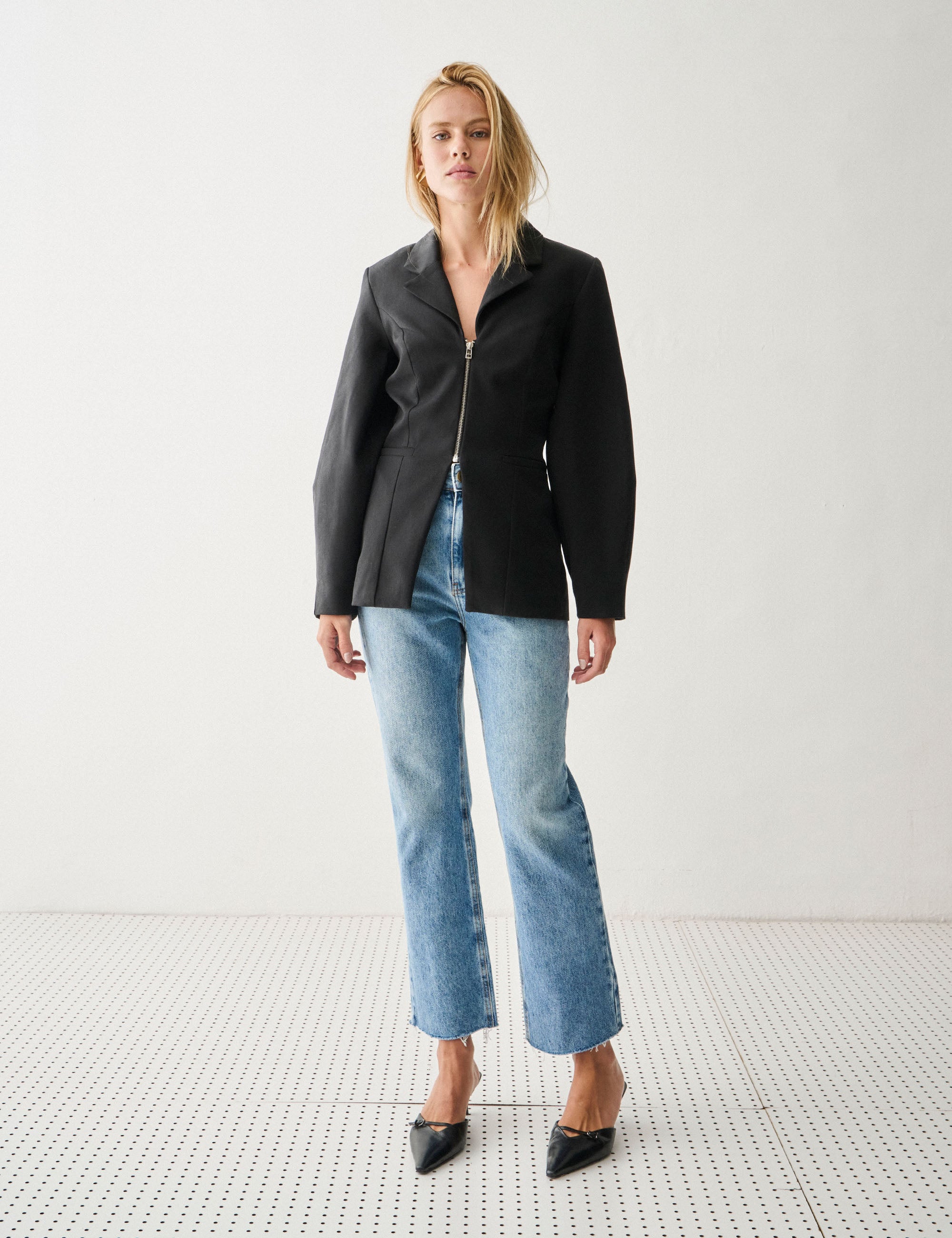 Blazer Sanne Sarja Preto