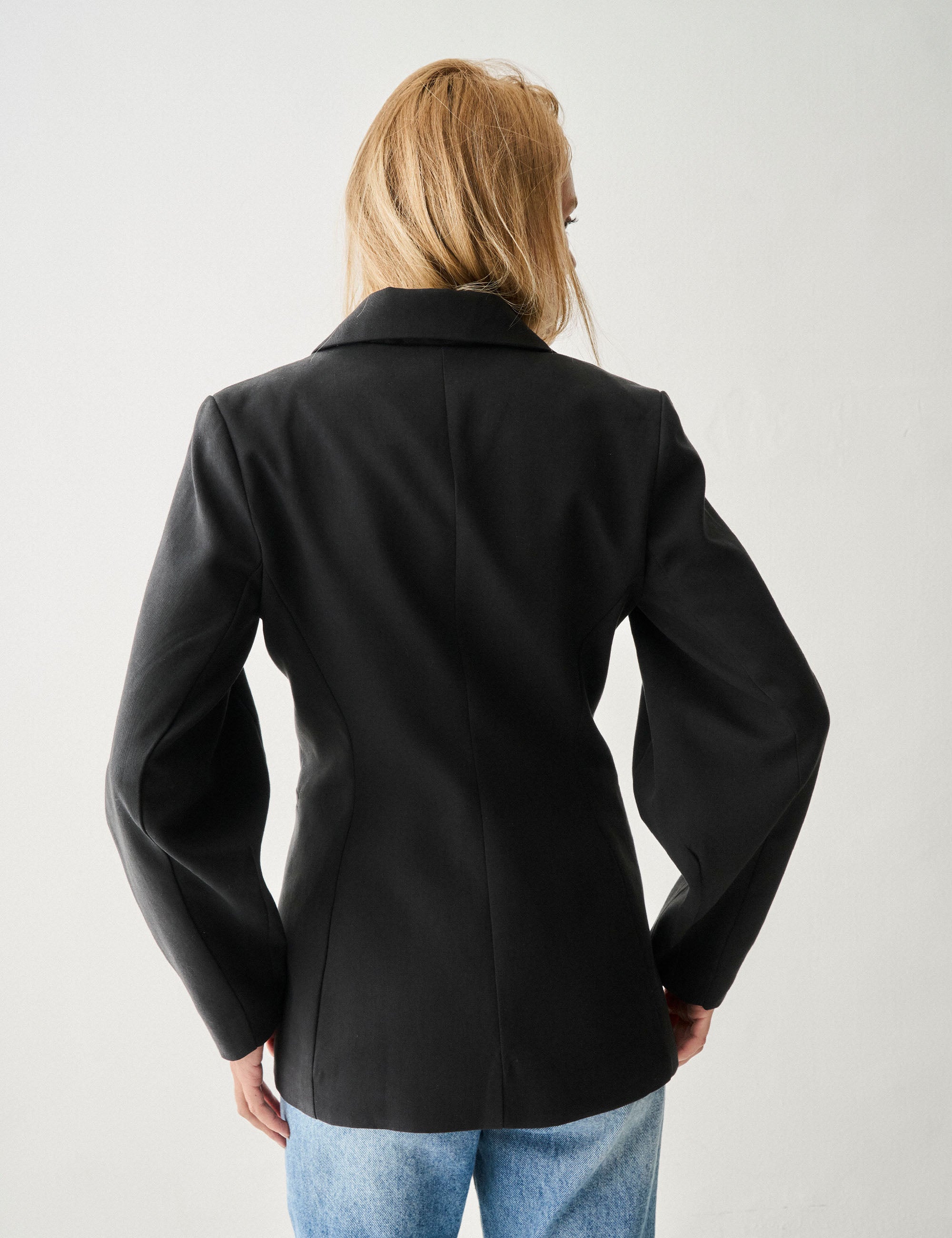 Blazer Sanne Sarja Preto
