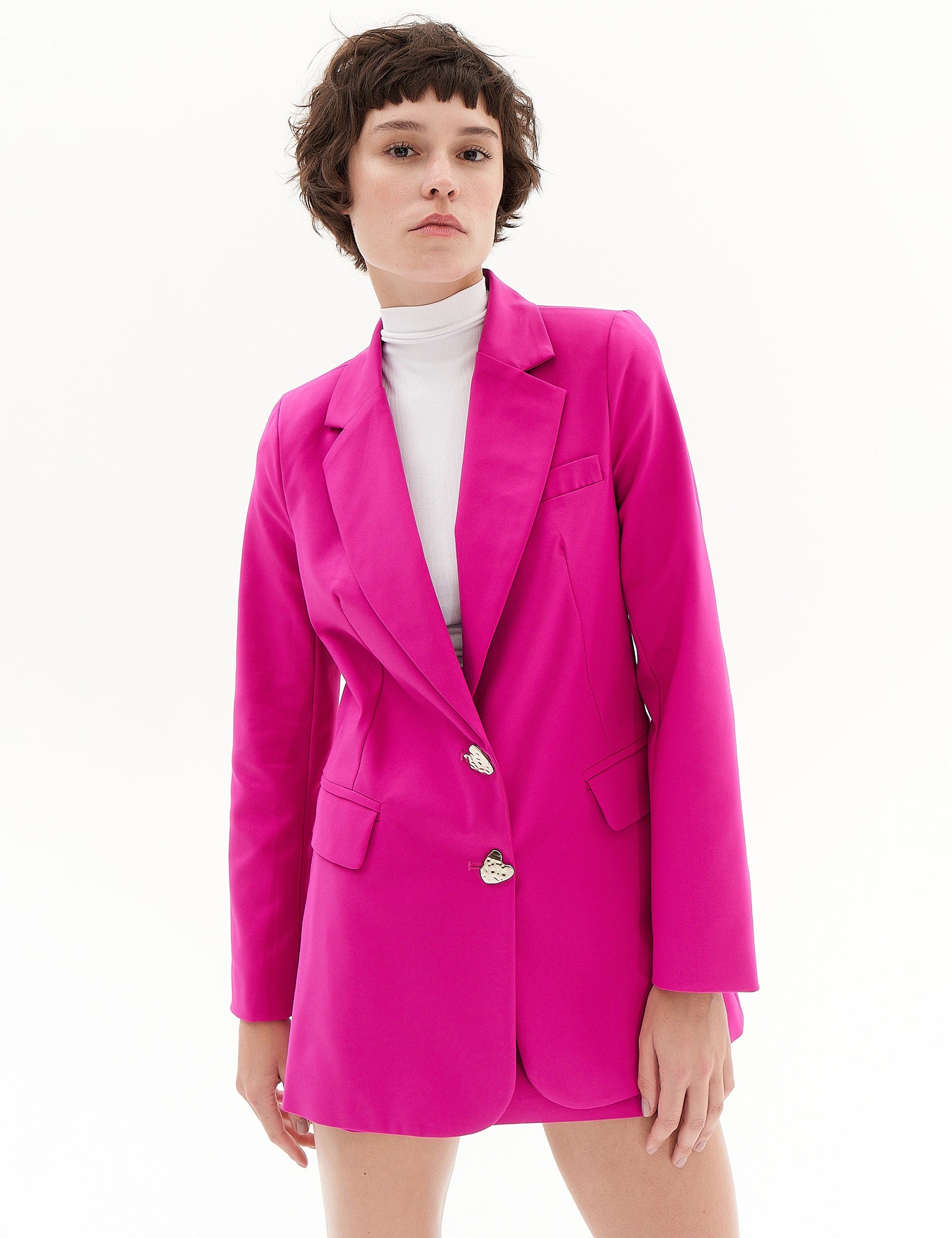 Blazer Victória Alfaiataria Pink