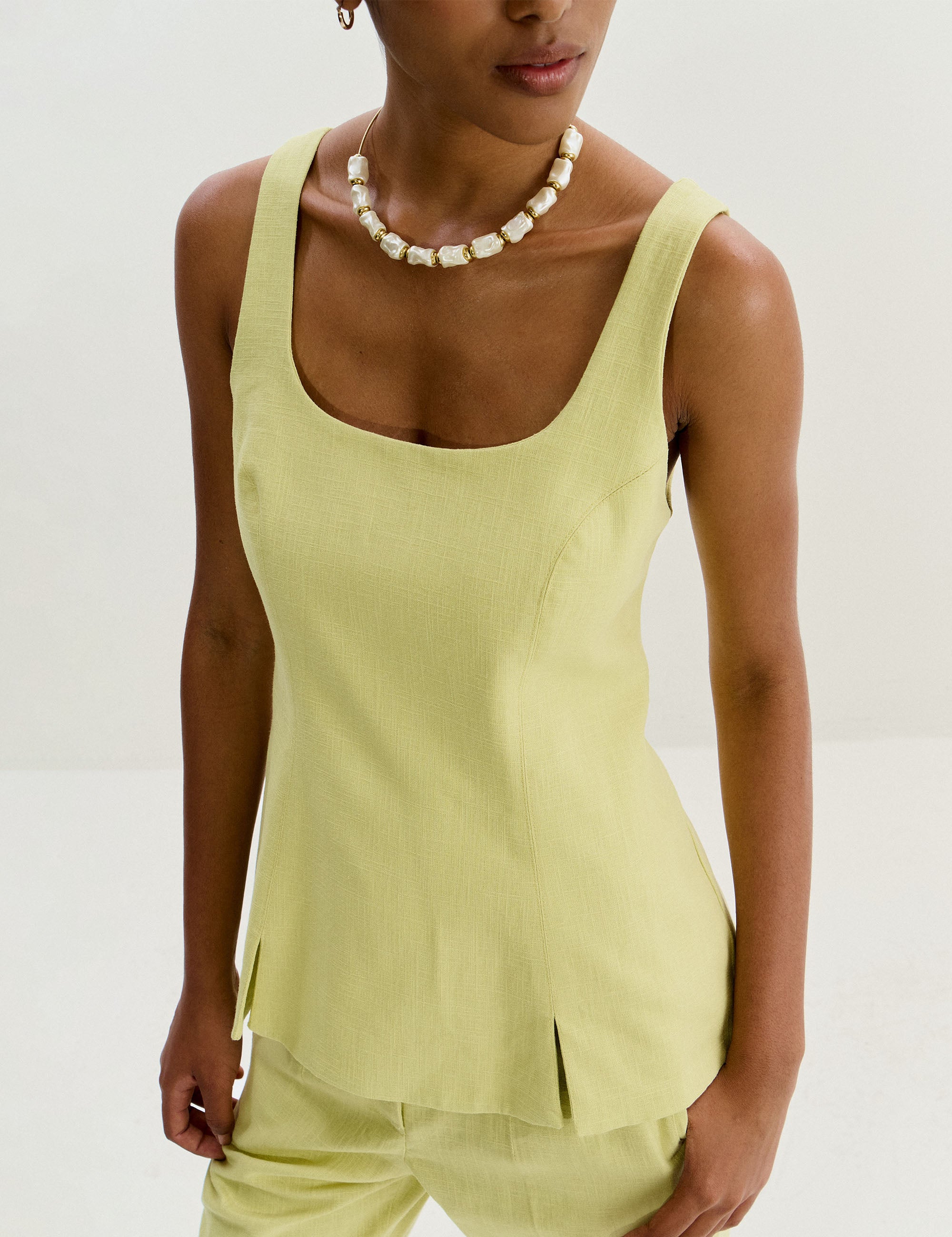 Blusa Agatha Rami Amarelo