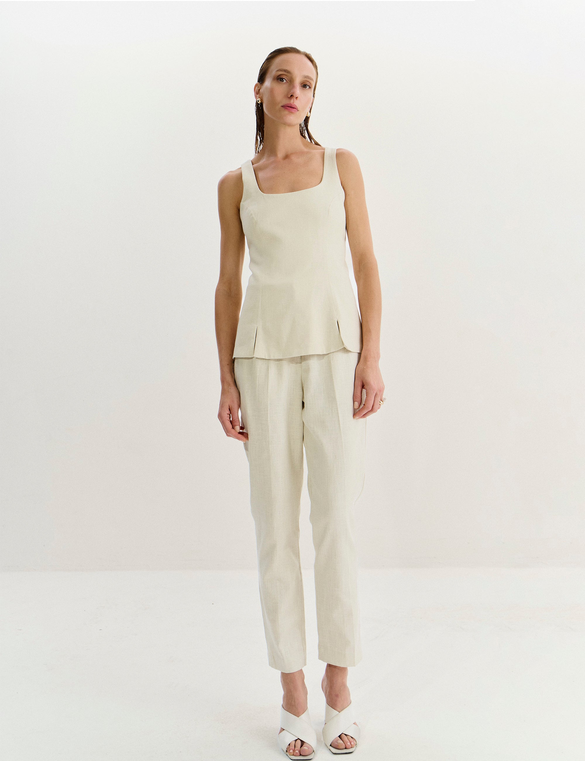 Blusa Agatha Rami Areia