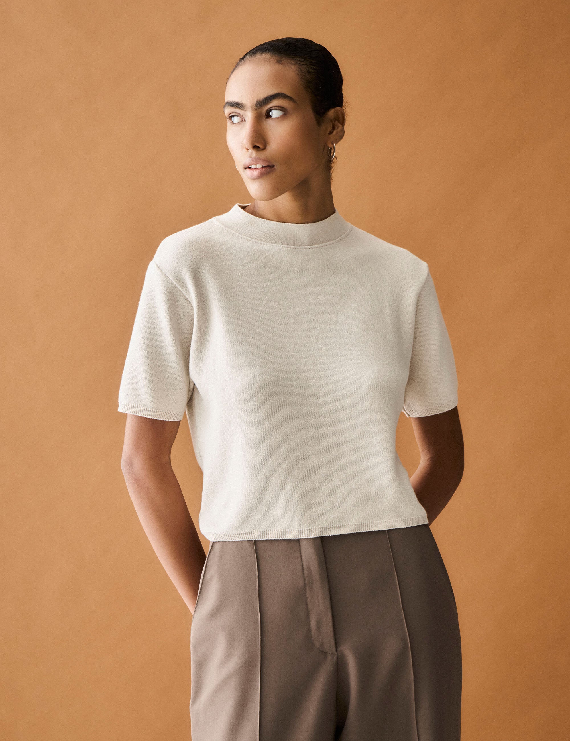 Blusa Aurora Tricot Geada
