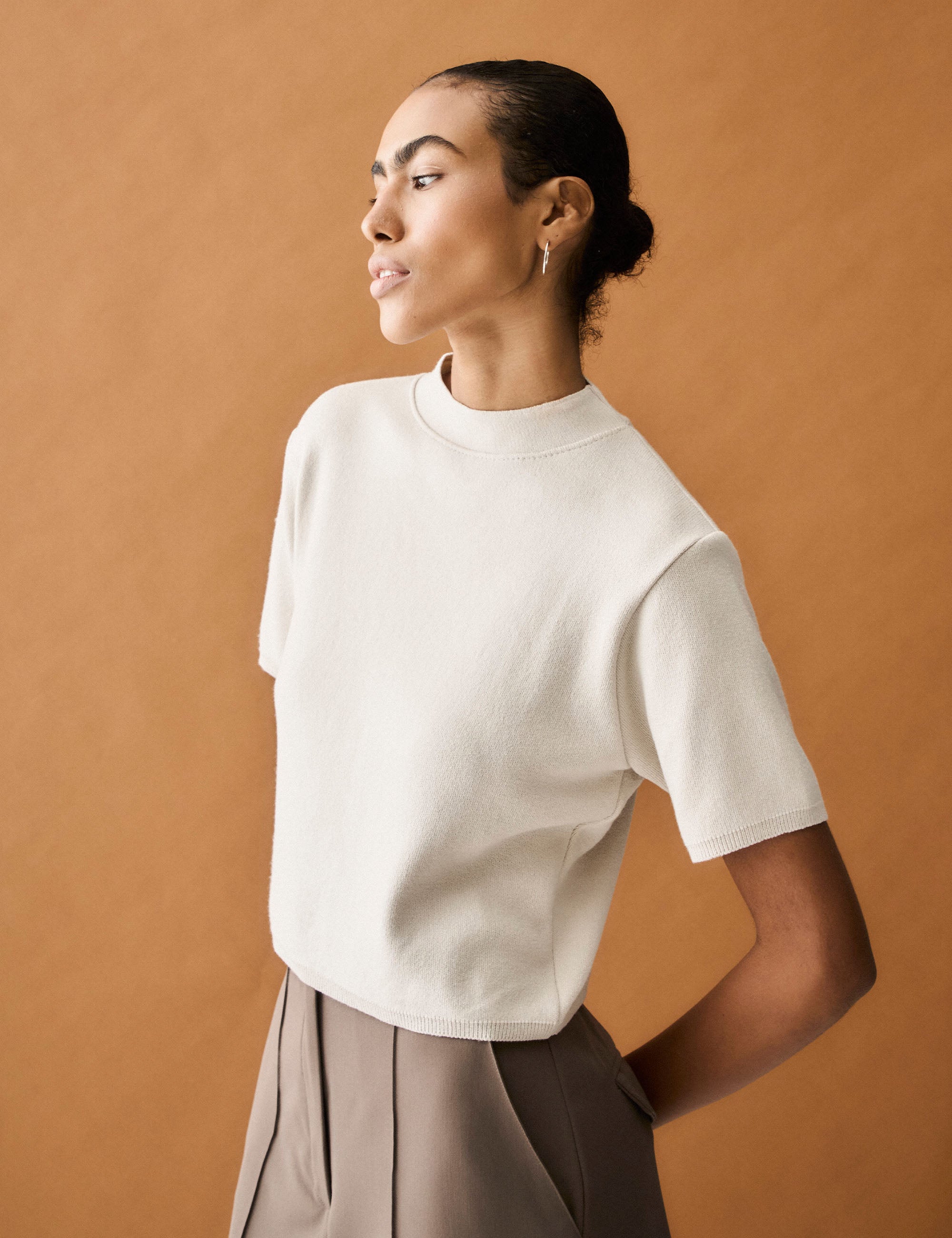 Blusa Aurora Tricot Geada