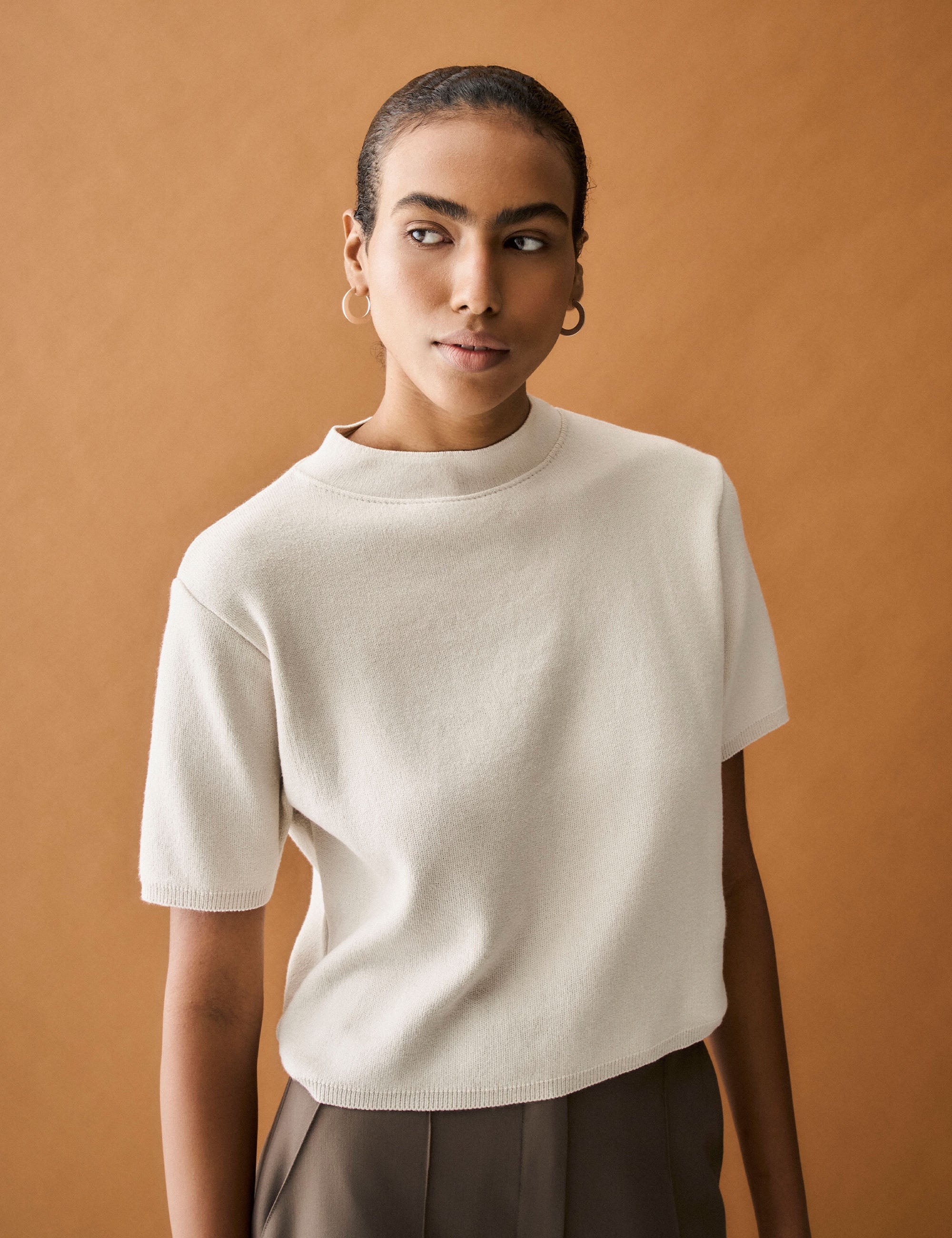 Blusa Aurora Tricot Geada