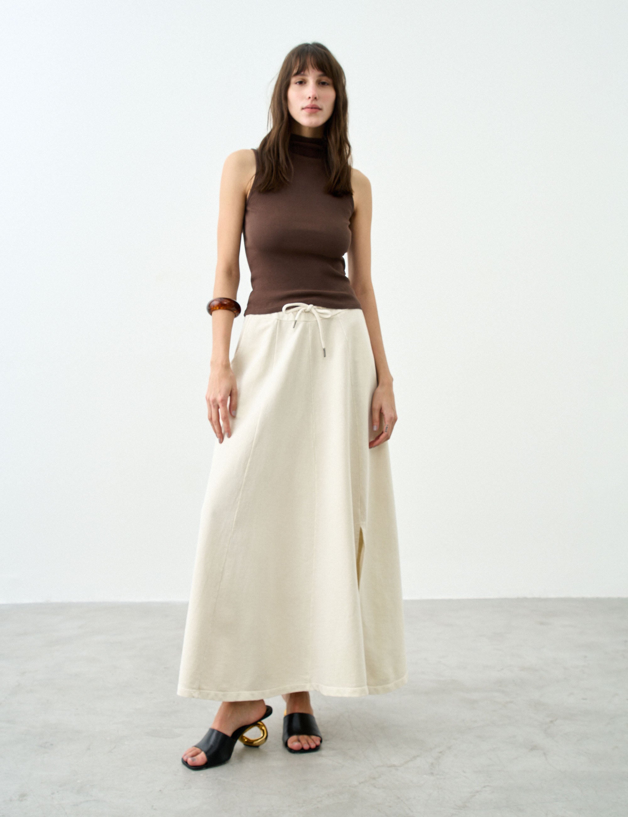 Blusa Camila Confort Marrom