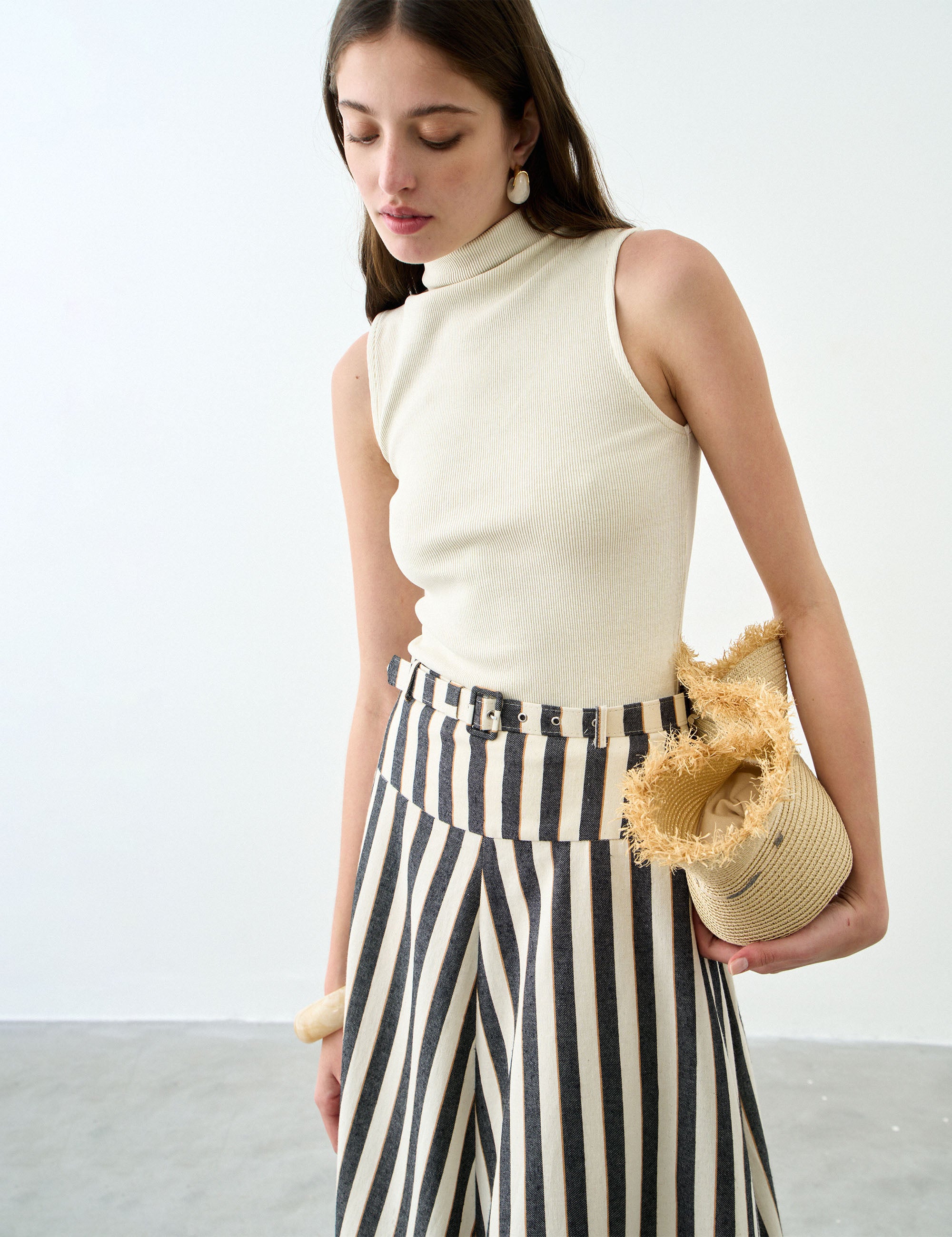 Blusa Camila Confort Off Antique