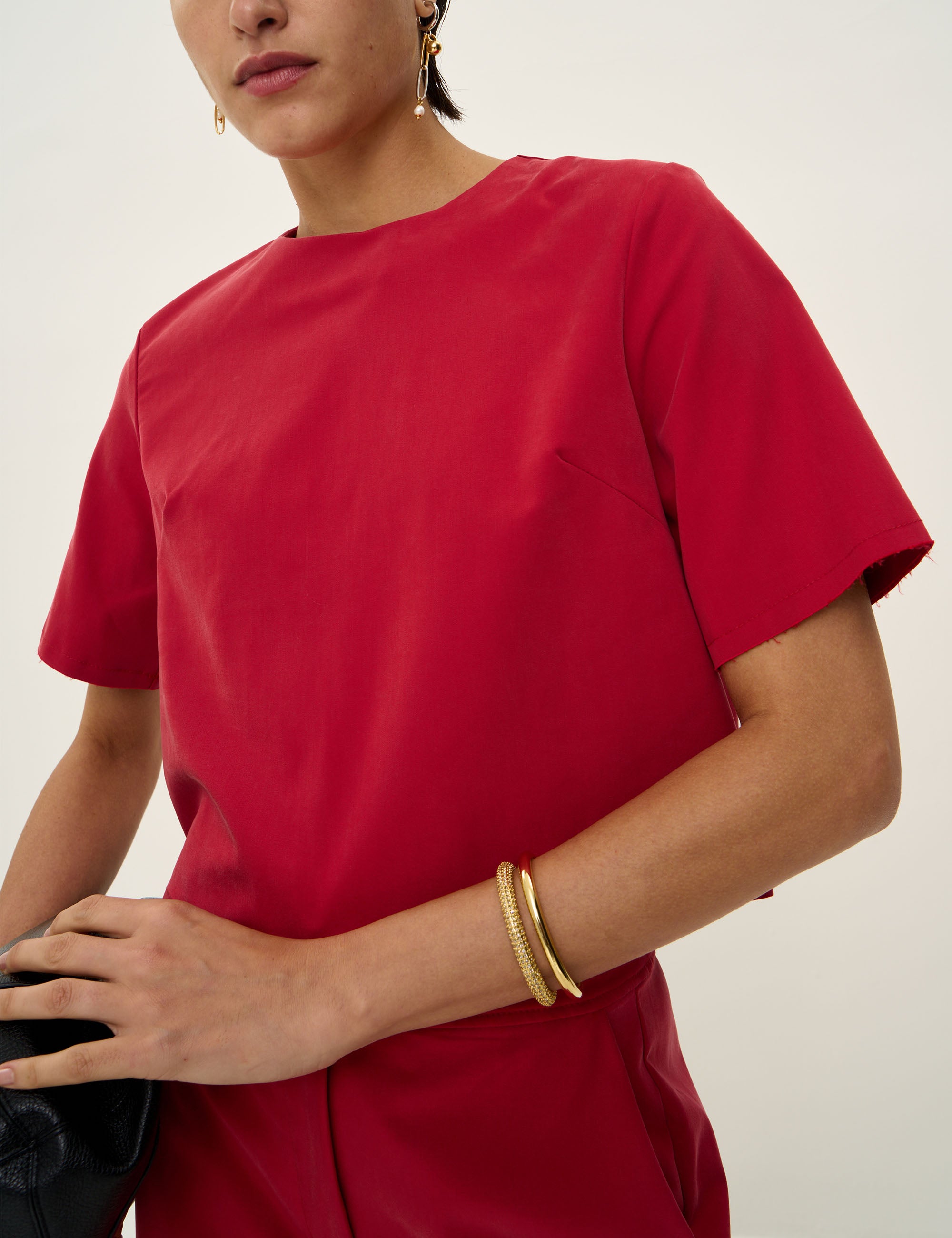 Blusa Carina Viscose Vermelho