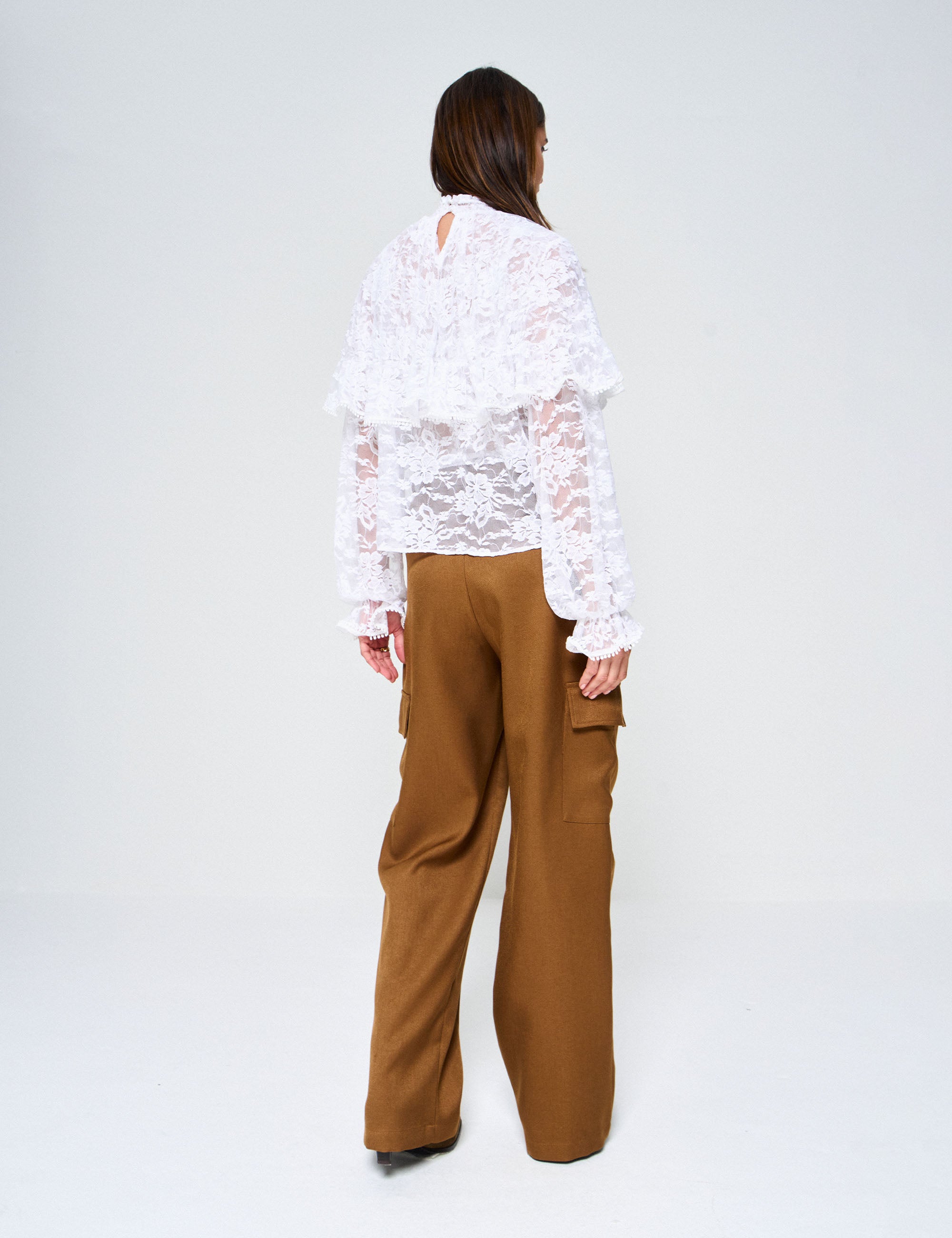 Blusa Chelsea Renda Off White